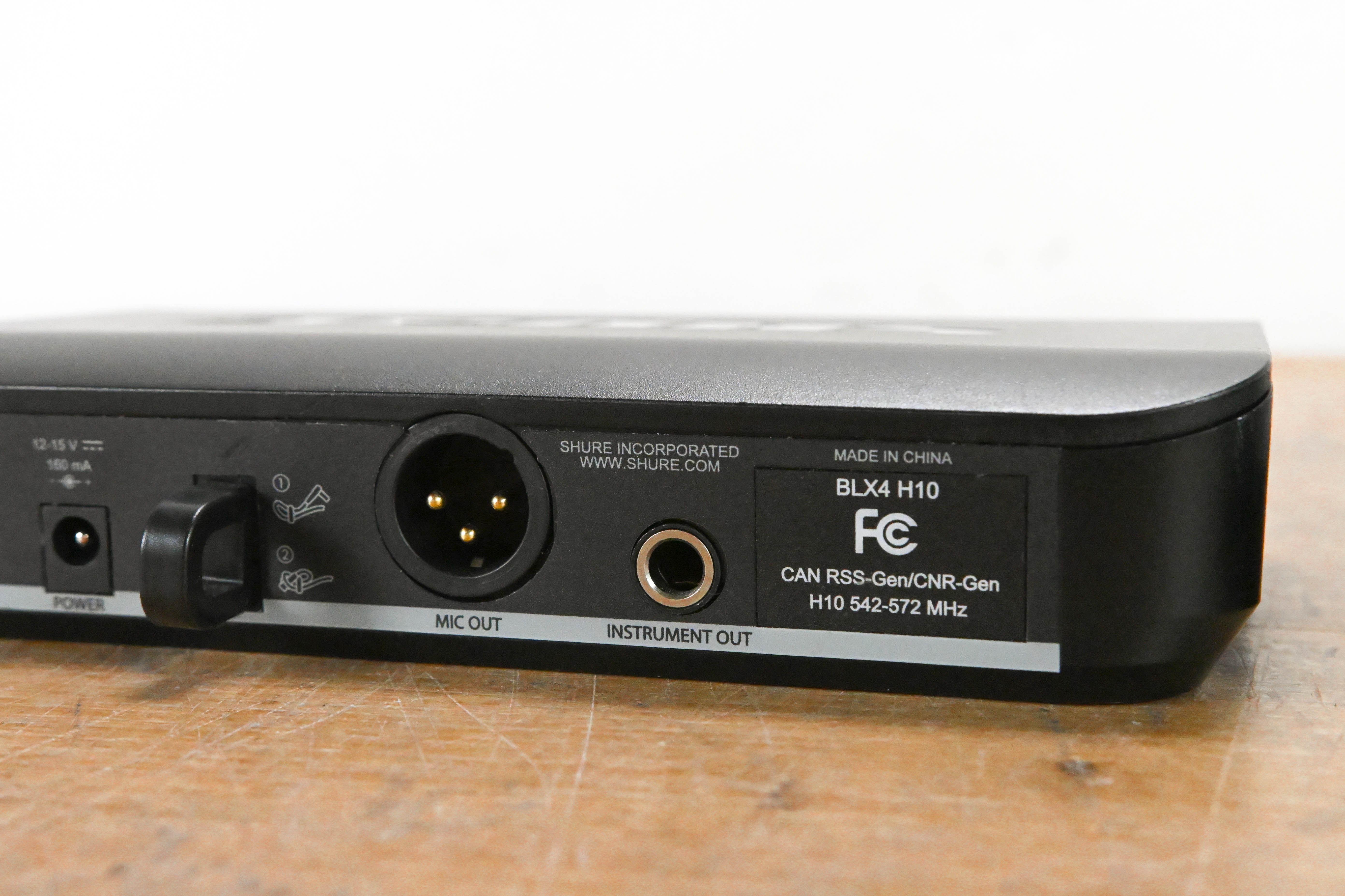 Shure BLX14 Wireless Bodypack System - H10 Band 542-572MHz (NO PSU)