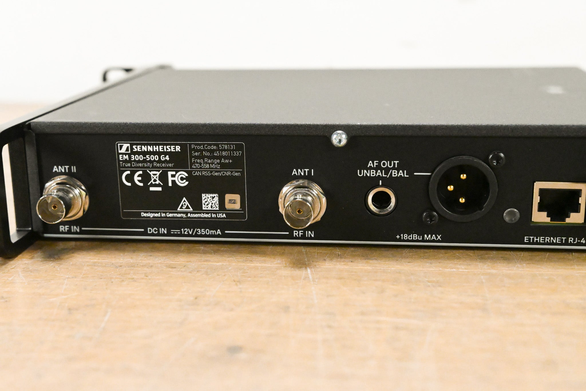 Sennheiser EW 500 G4-935 Handheld Microphone System - AW+ Band (NO PSU)