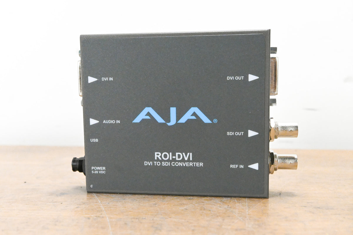 AJA ROI-DVI DVI/HDMI to SDI Converter with ROI Scaling