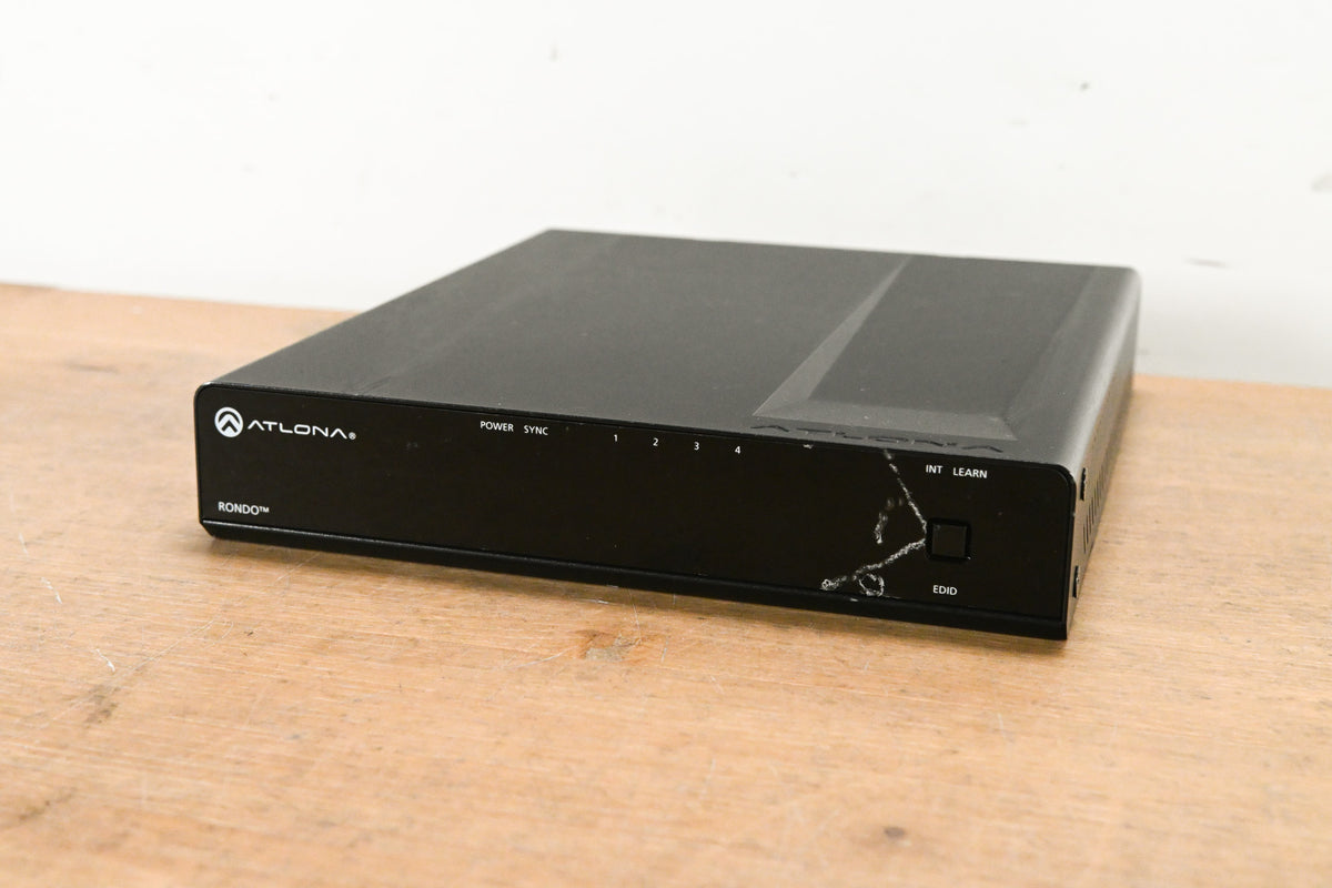 Atlona AT-RON-444 4K/HDR 1x4 HDMI Distribution Amp (NO POWER SUPPLY)
