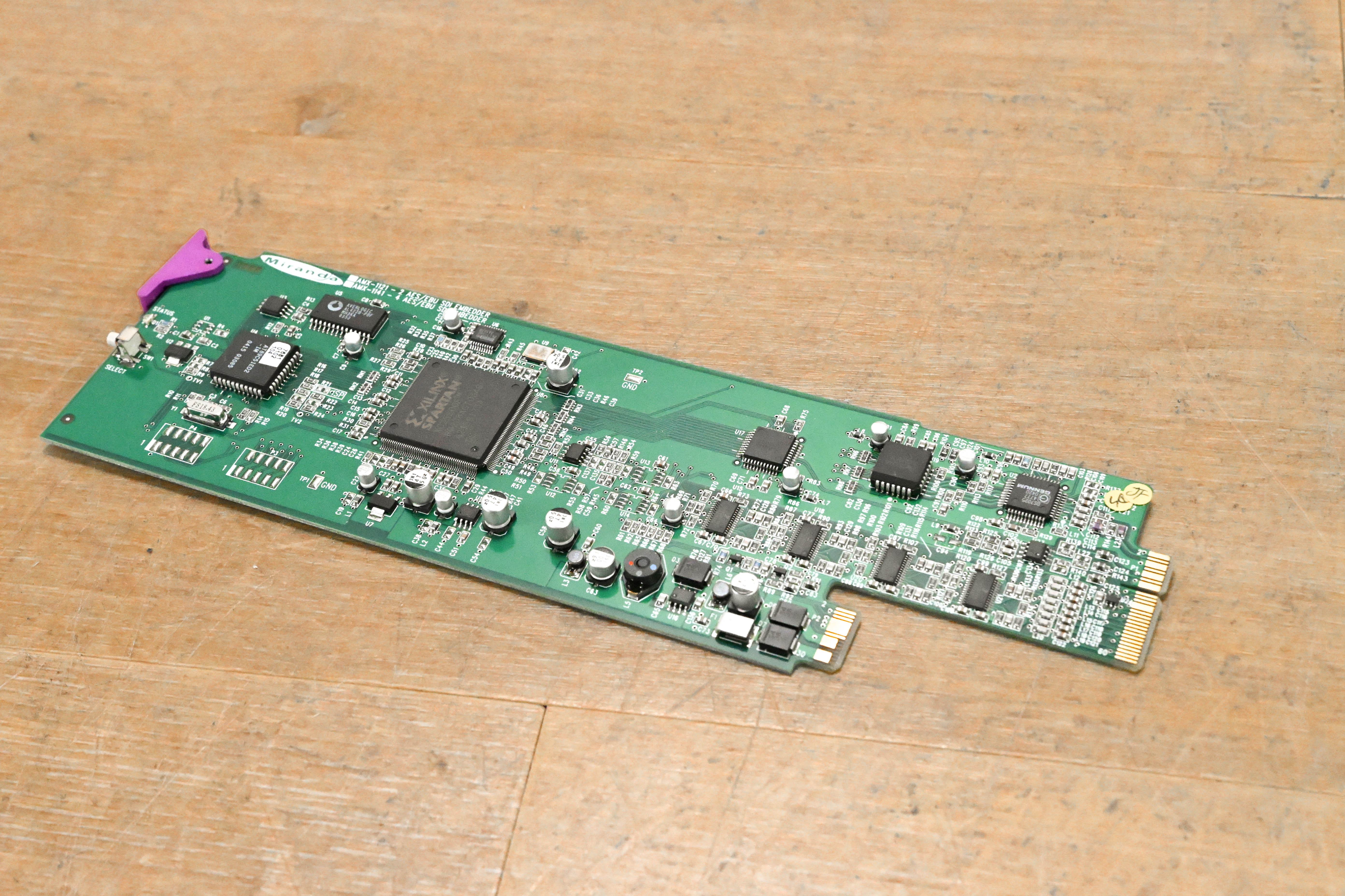 Miranda AMX-1141 4-Channel AES/EBU SDI Audio Embedder Densité Card