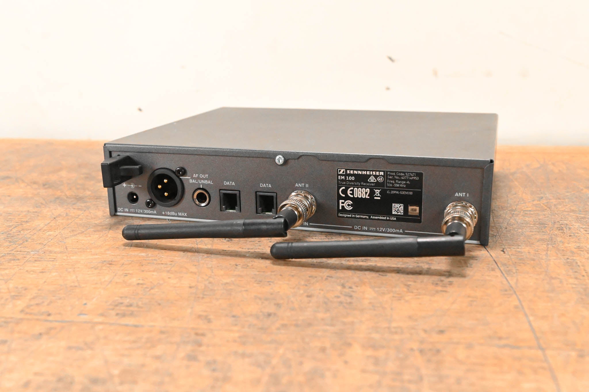 Sennheiser ew 100 G3 Bodypack Wireless System - A Range: 516-558 MHz