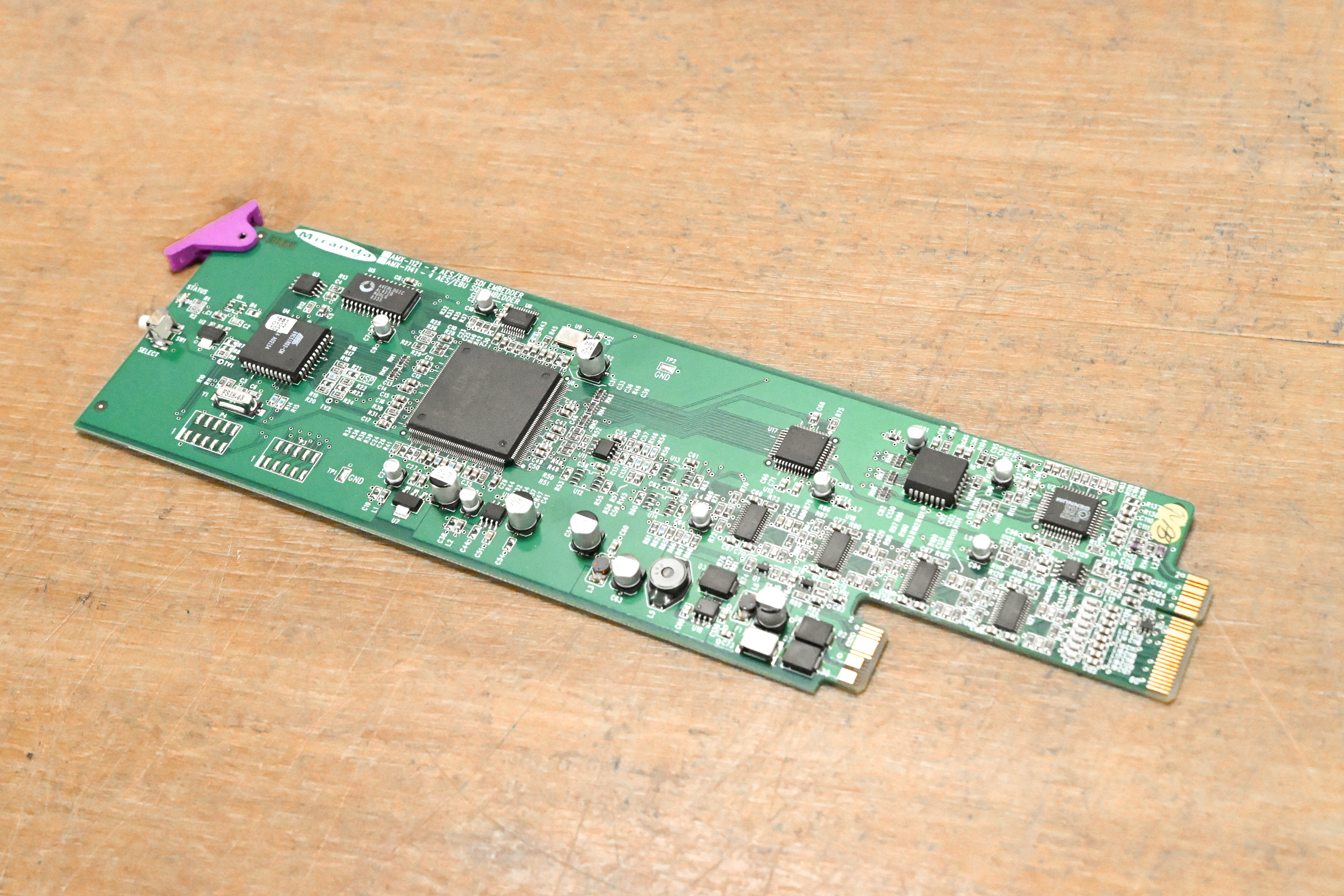 Miranda AMX-1141 4-Channel AES/EBU SDI Audio Embedder Densité Card