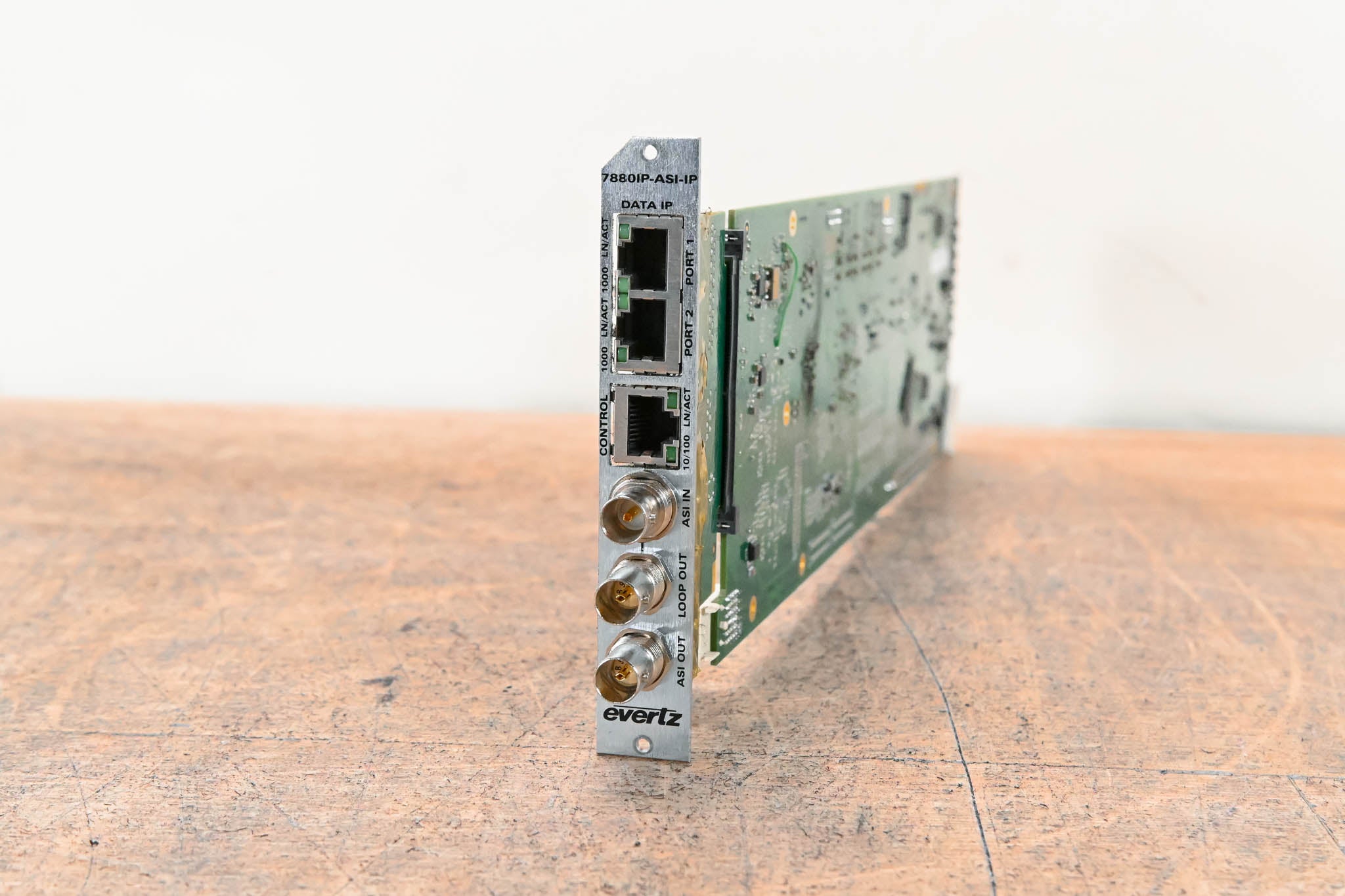 Evertz 7880IP-ASI-IP ASI/SDI IP Encapsulator for 7700/7800 Multiframe