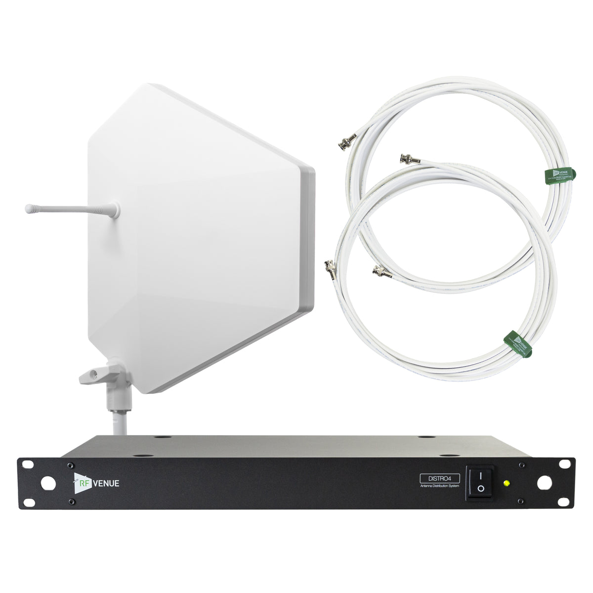 4 Channel Wireless Microphone Upgrade Pack with Diversity Fin® IPX Antenna
