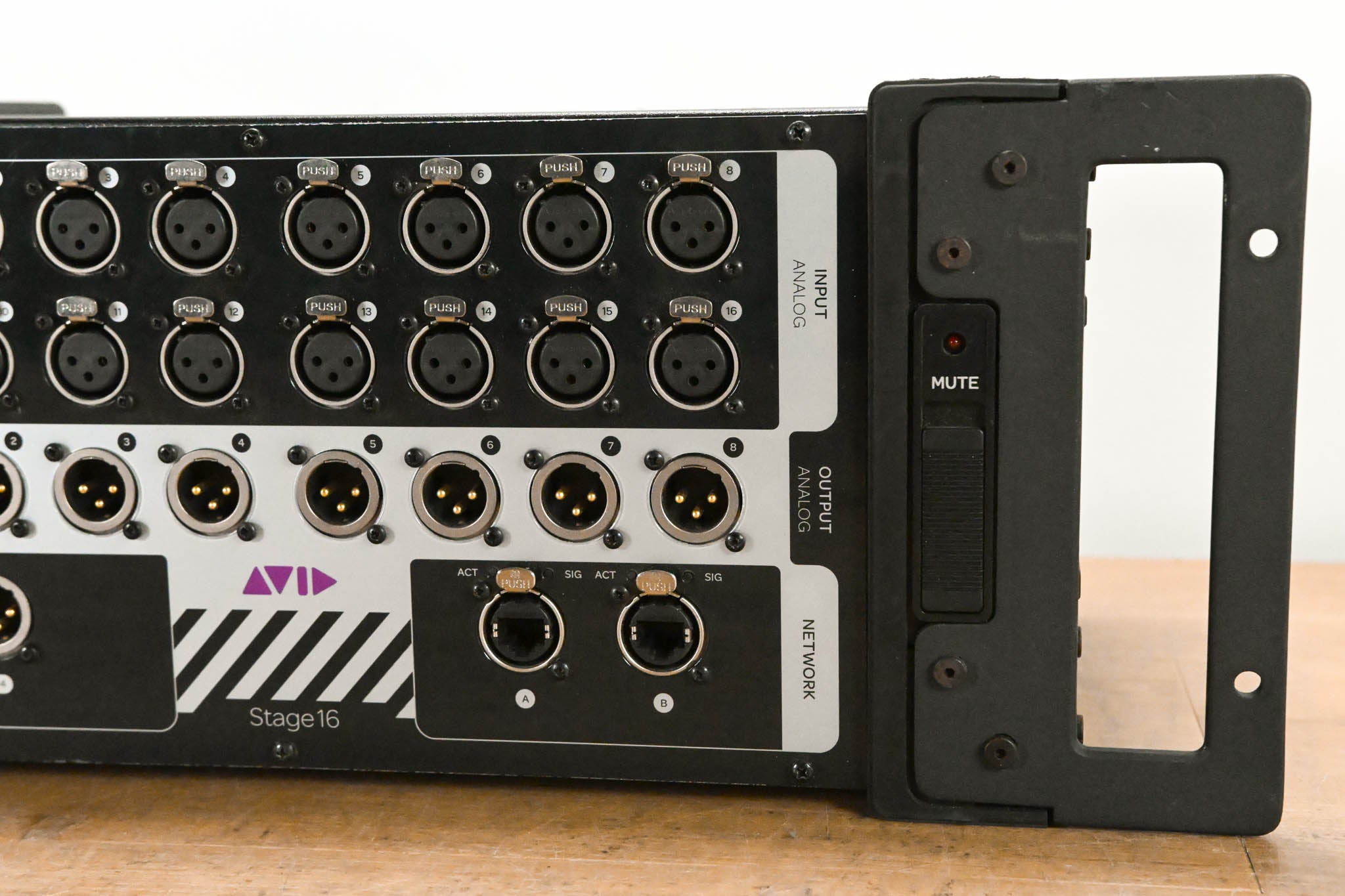 AVID Venue Stage 16 Remote I/O Stage Rack for S3L Digital Mixing System