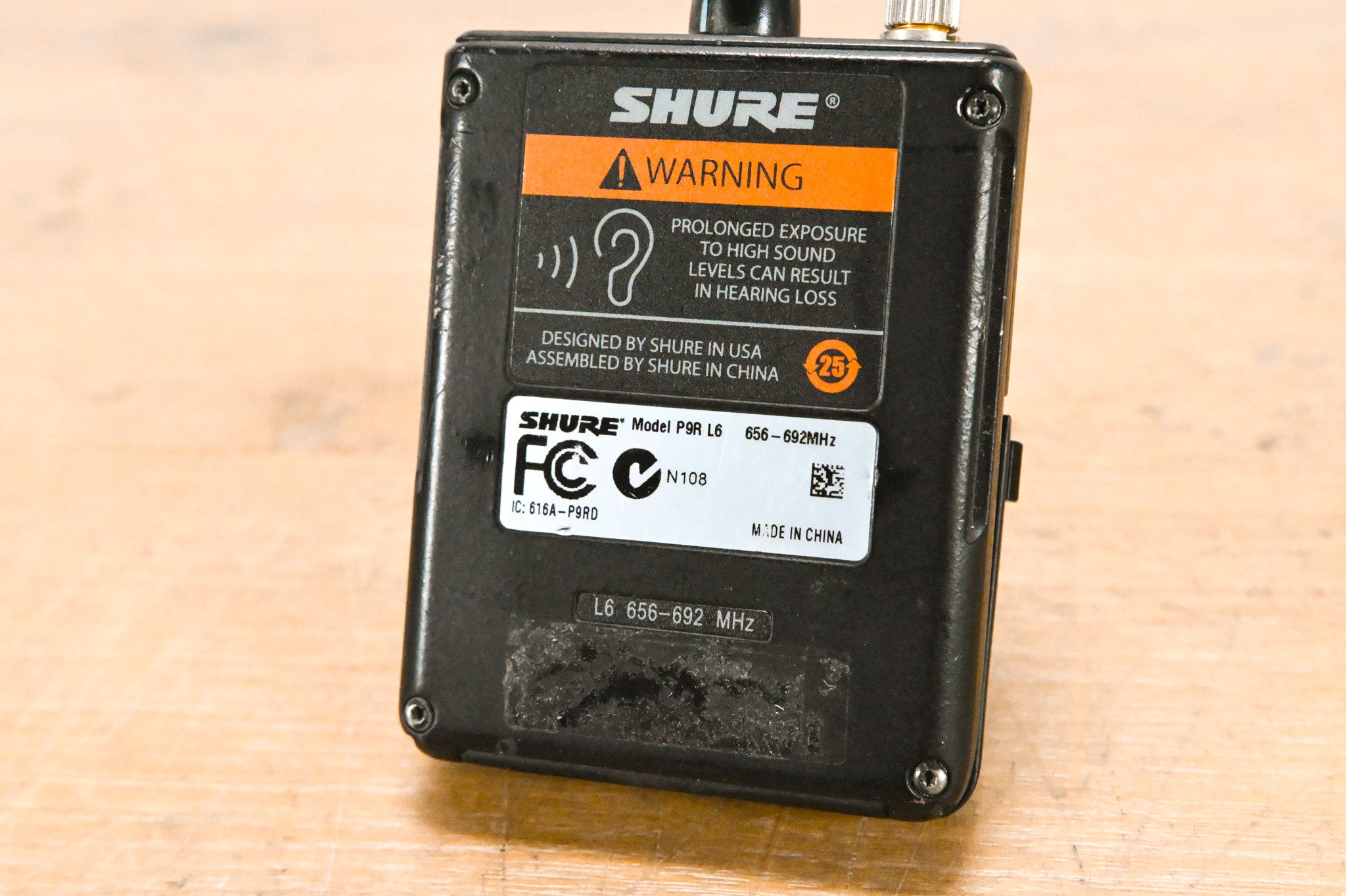 Shure PSM 900 Wireless IEM System L6 Band: 656-692 MHz (NO POWER SUPPLY)