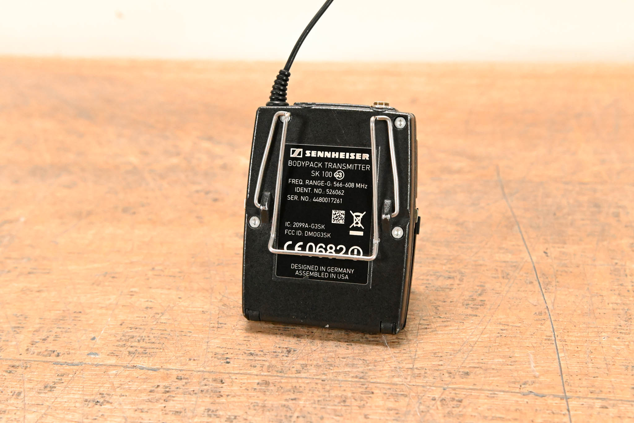 Sennheiser ew 100 G3 Bodypack Wireless System - G Range: 566-608 MHz