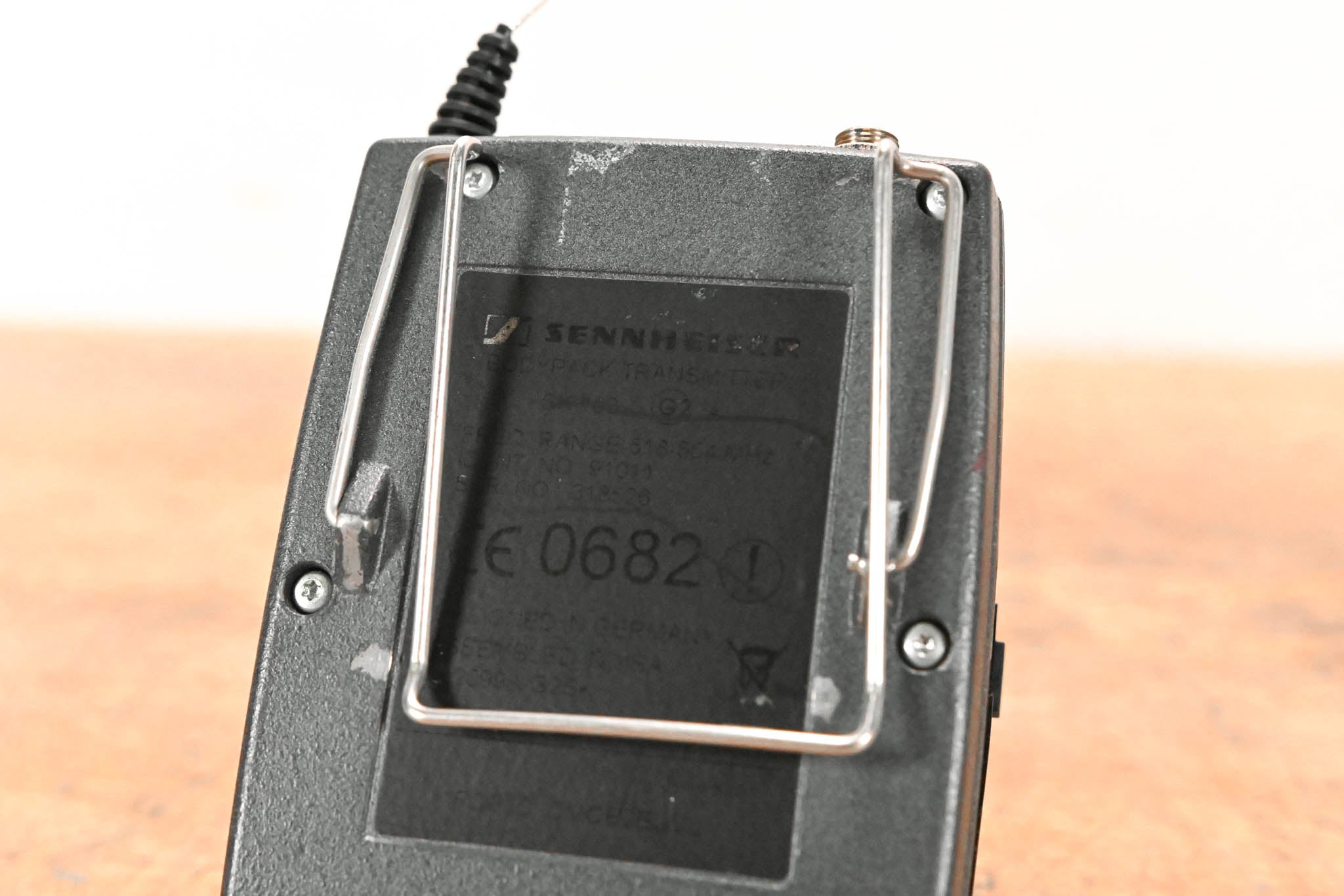 Sennheiser SK 100 G2 Bodypack Wireless Transmitter A Range: 518-554 MHz