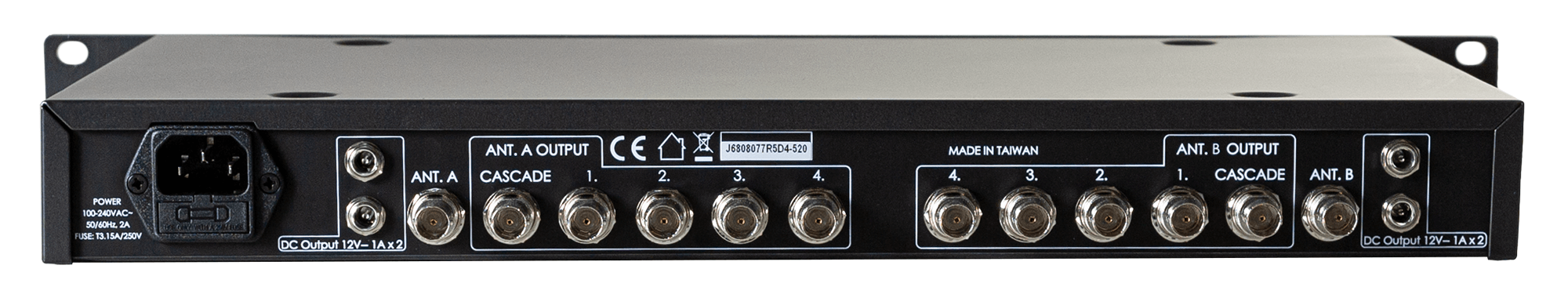 DISTRO4 Four (4) Channel Antenna Distribution System
