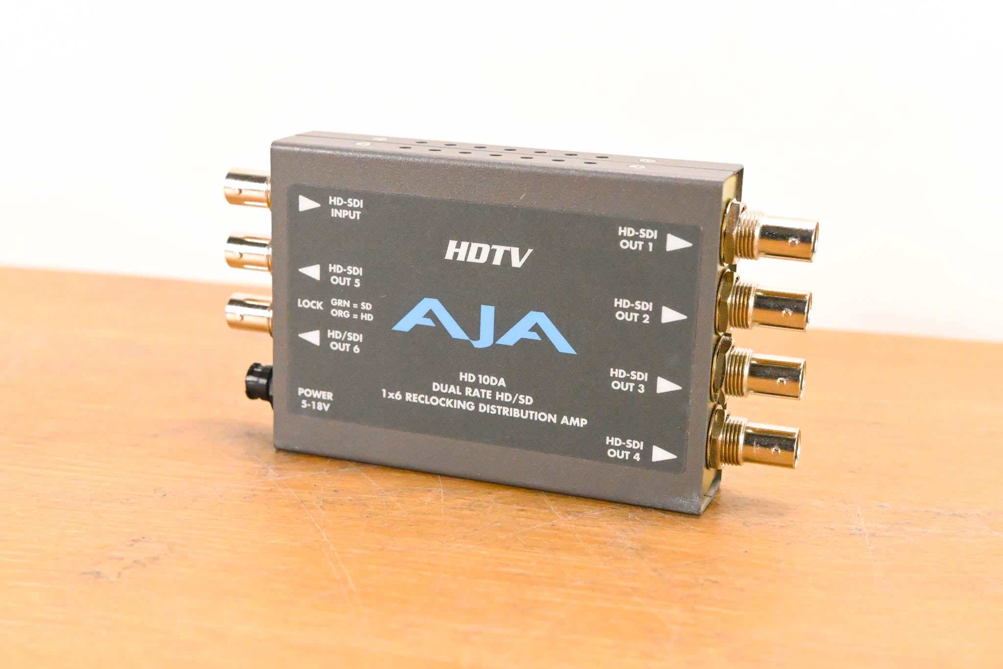 AJA HD10DA 1x6 Distribution Amplifier (NO POWER SUPPLY)