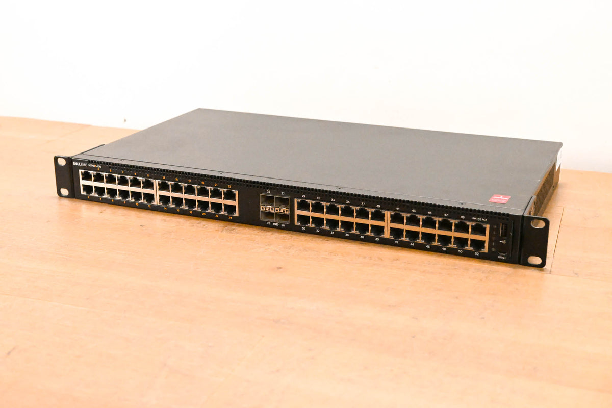Dell N1148P-ON N1100 Series 48x 1GB PoE+ RJ45 4x 10GB SFP+ EMC Switch