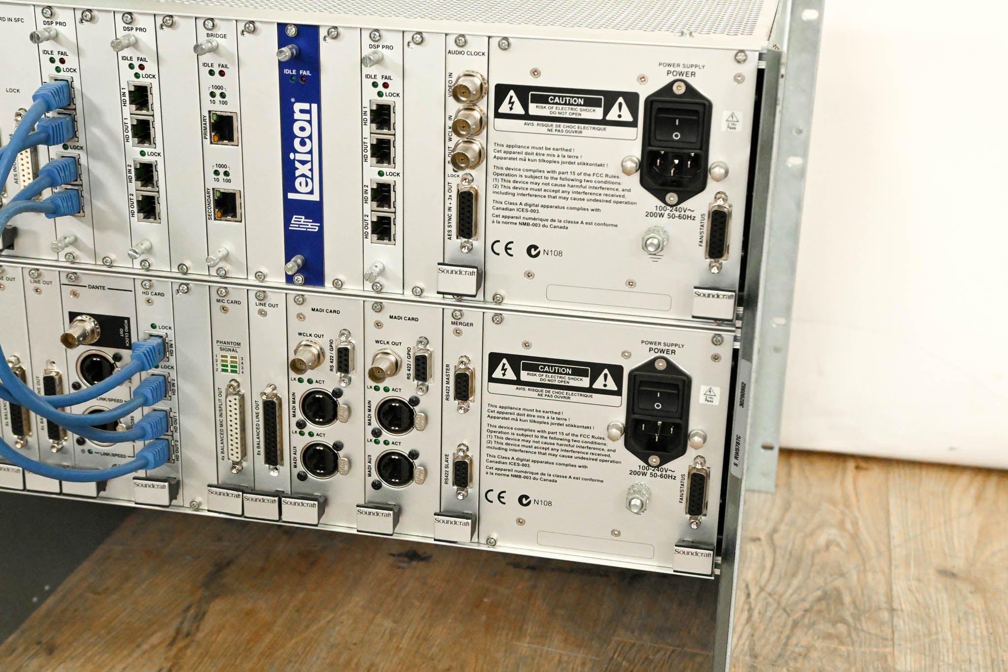 Soundcraft Vi6 Console w/ Local Rack and Stage Boxes