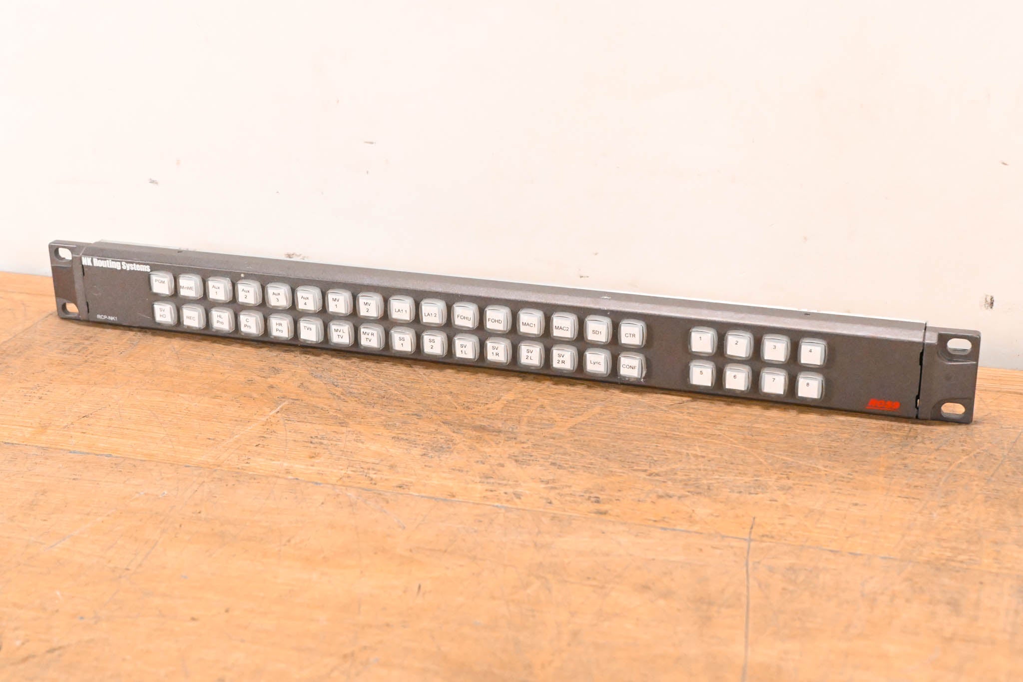 Ross RCP-NK1 Local or Remote Control Panel