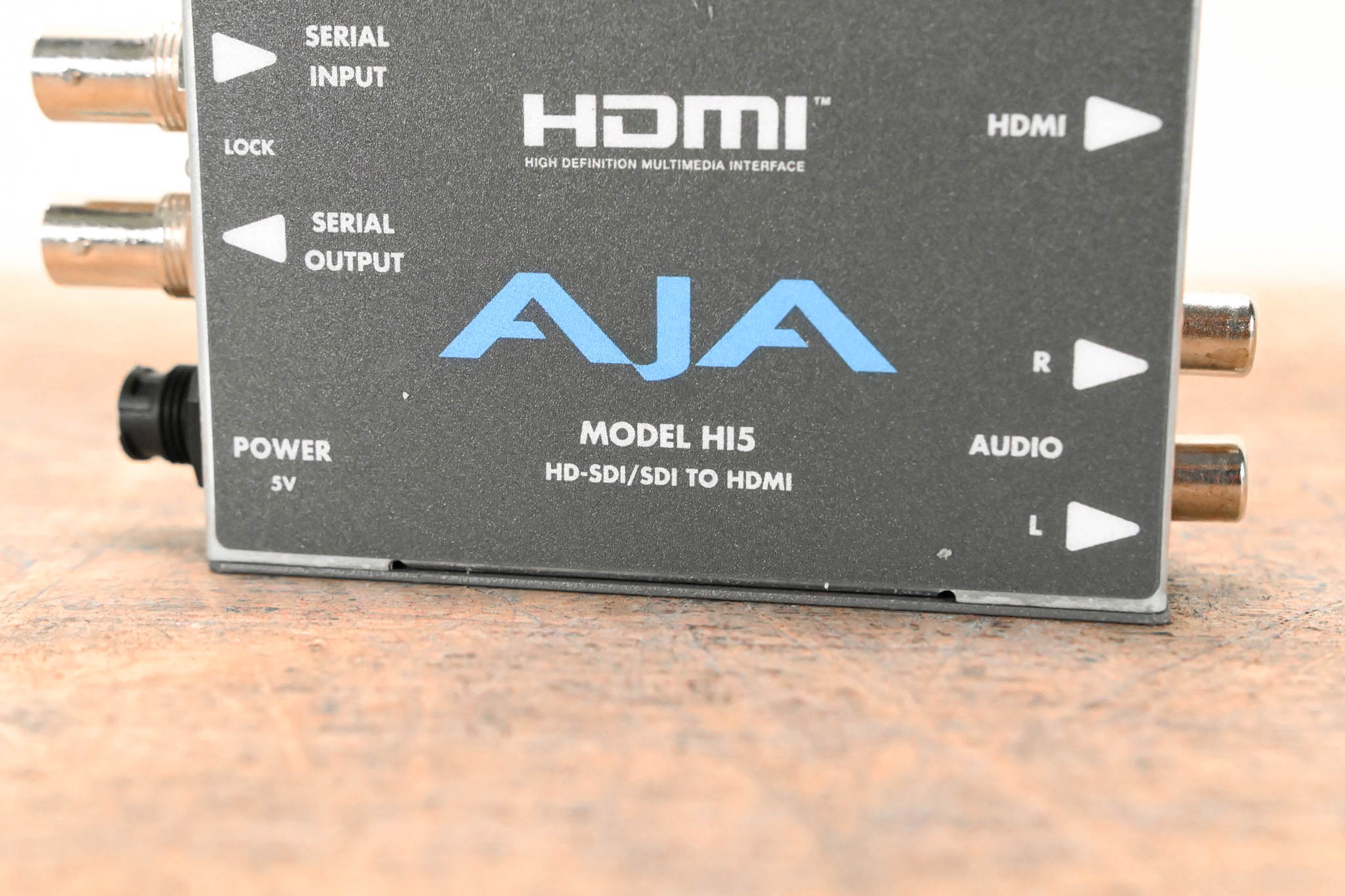 AJA HI5 HD/SD-SDI to HDMI Video and Audio Converter