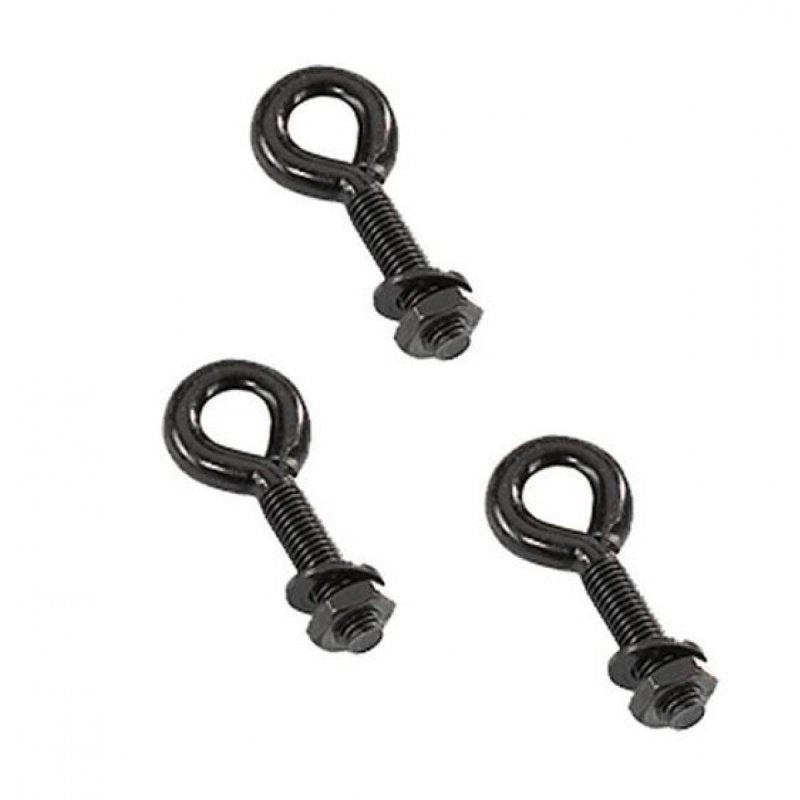 Forged M10 eyebolt kit, 3 Pack