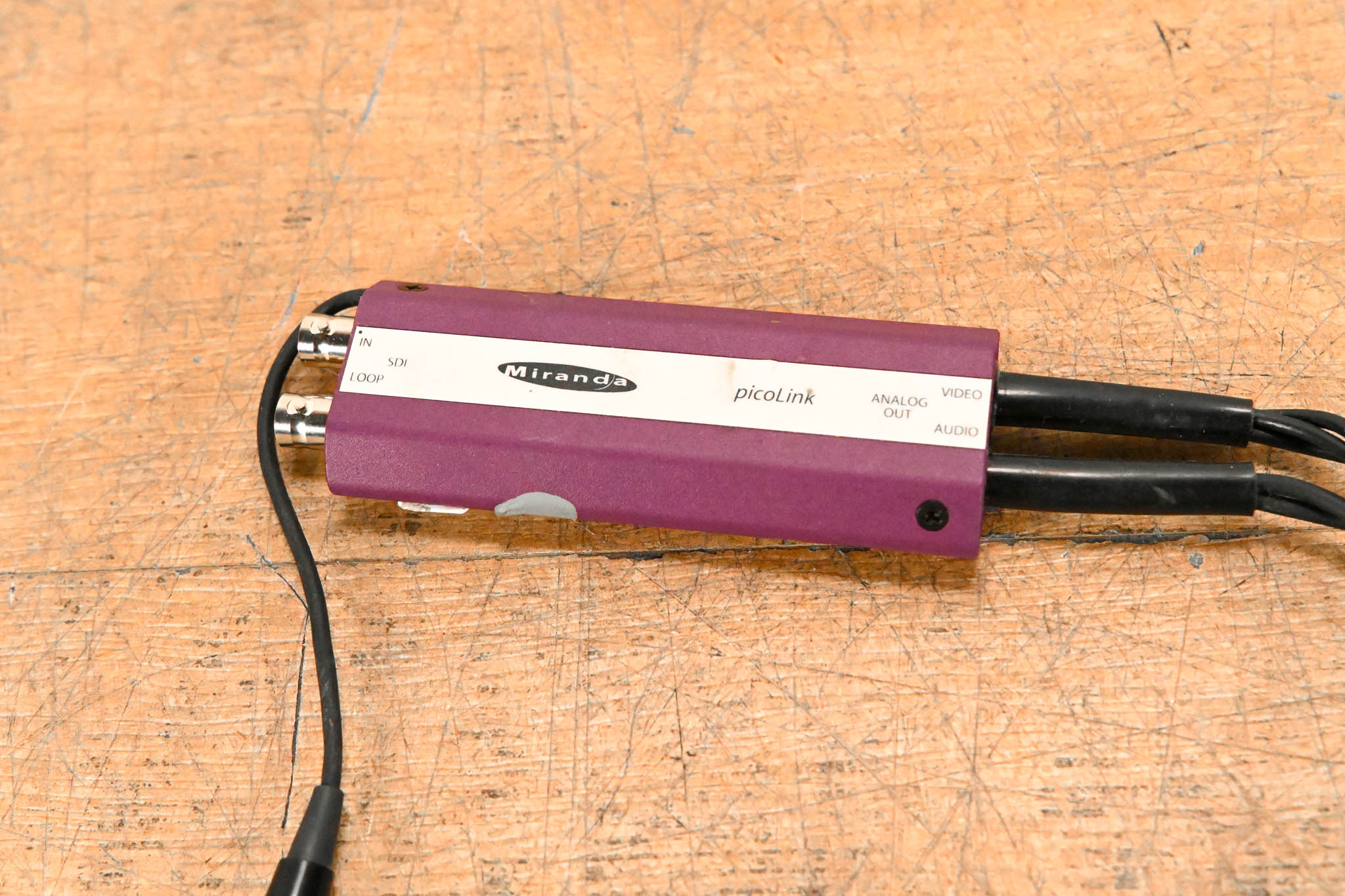 Miranda picoLink SDM-177p SDI to Analog w/ Balanced Stereo Audio(NO PSU)