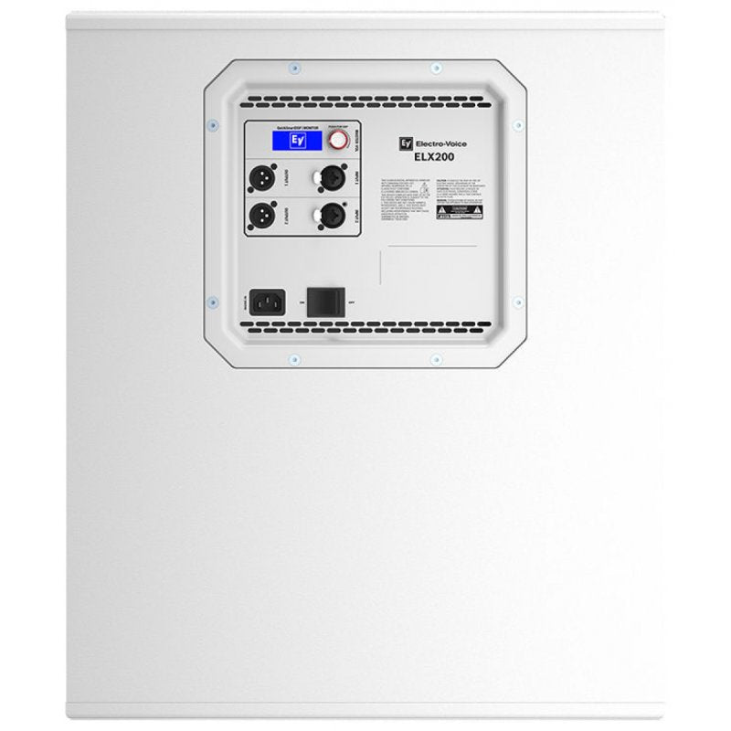 18" powered subwoofer, white