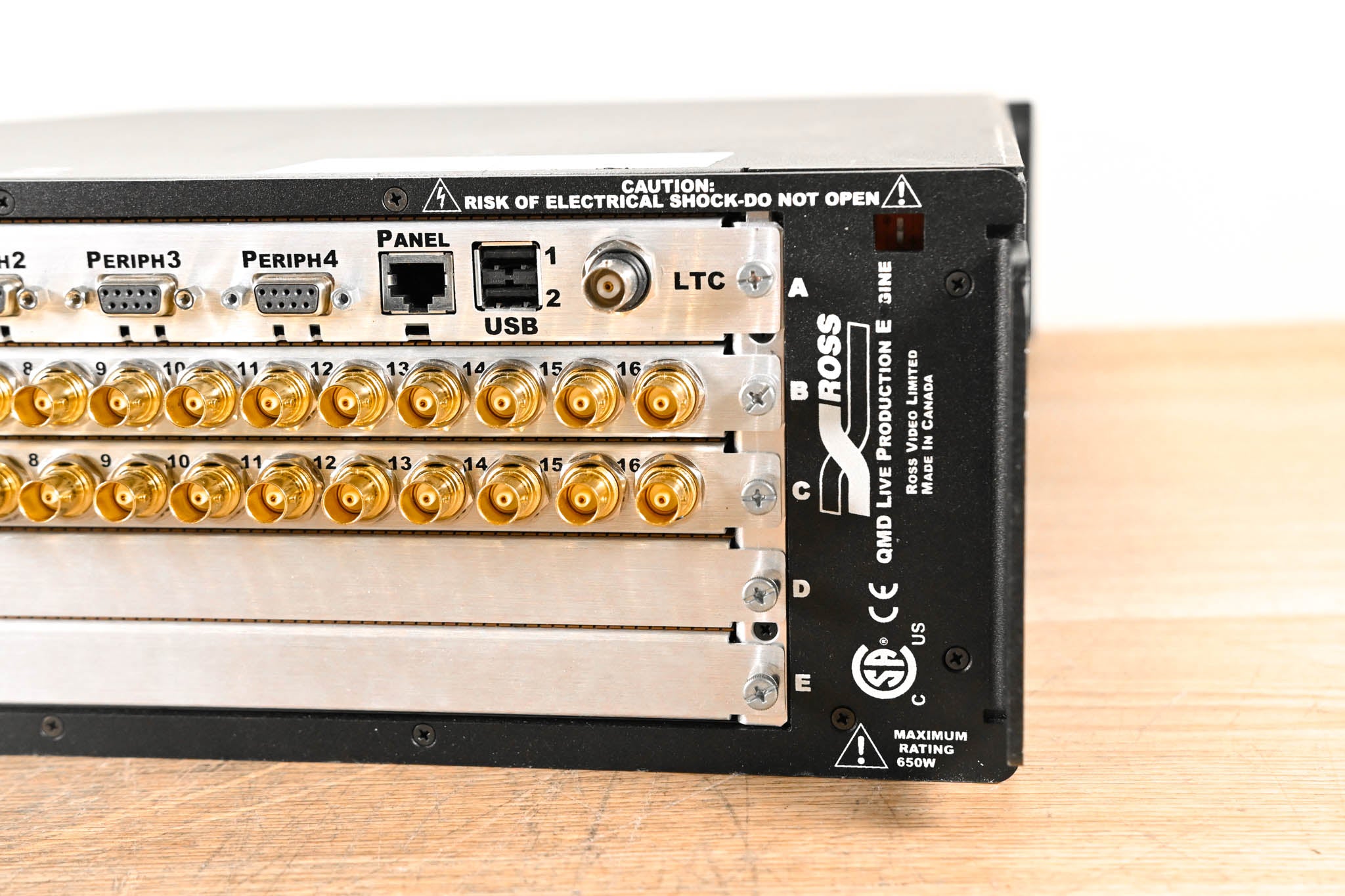 Ross Vision QMD 1 M/E Video Switcher with Vision 1 Panel