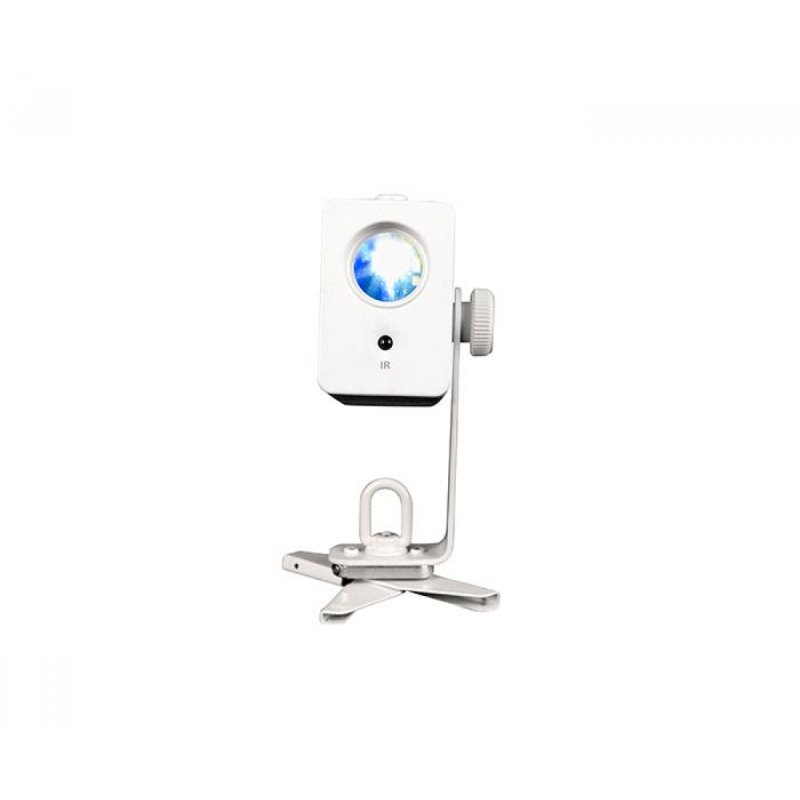Battery-powered LED gobo projector