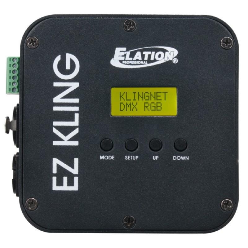 EZ KLING; EZ KLING IS AN RJ45 TO DMX AN