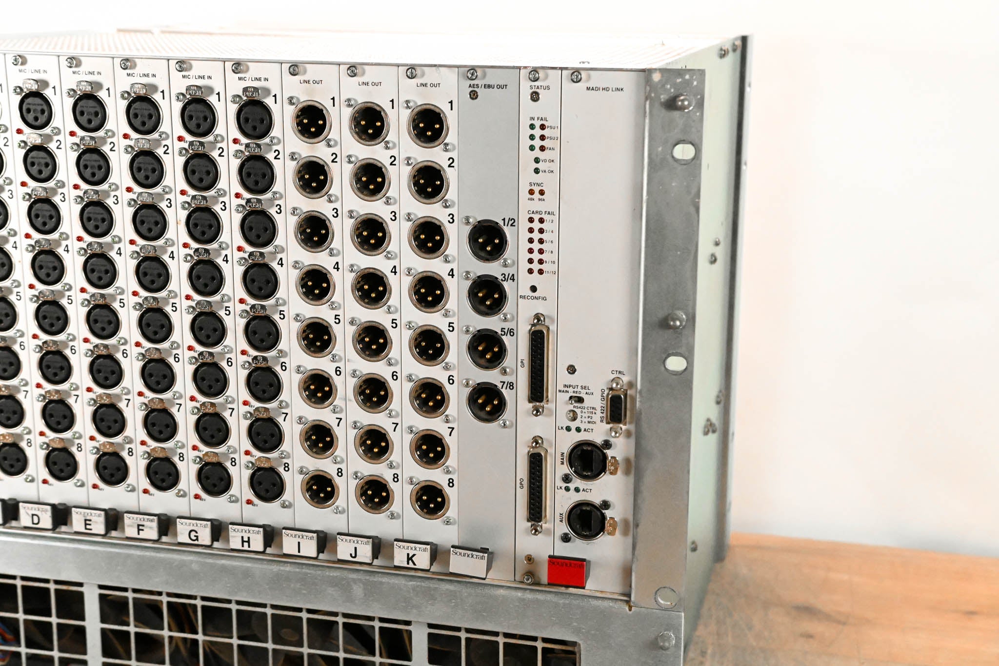 Soundcraft RW5786C VI Stagebox - 64 Inputs, 24 Outputs, & 8 AES Outputs