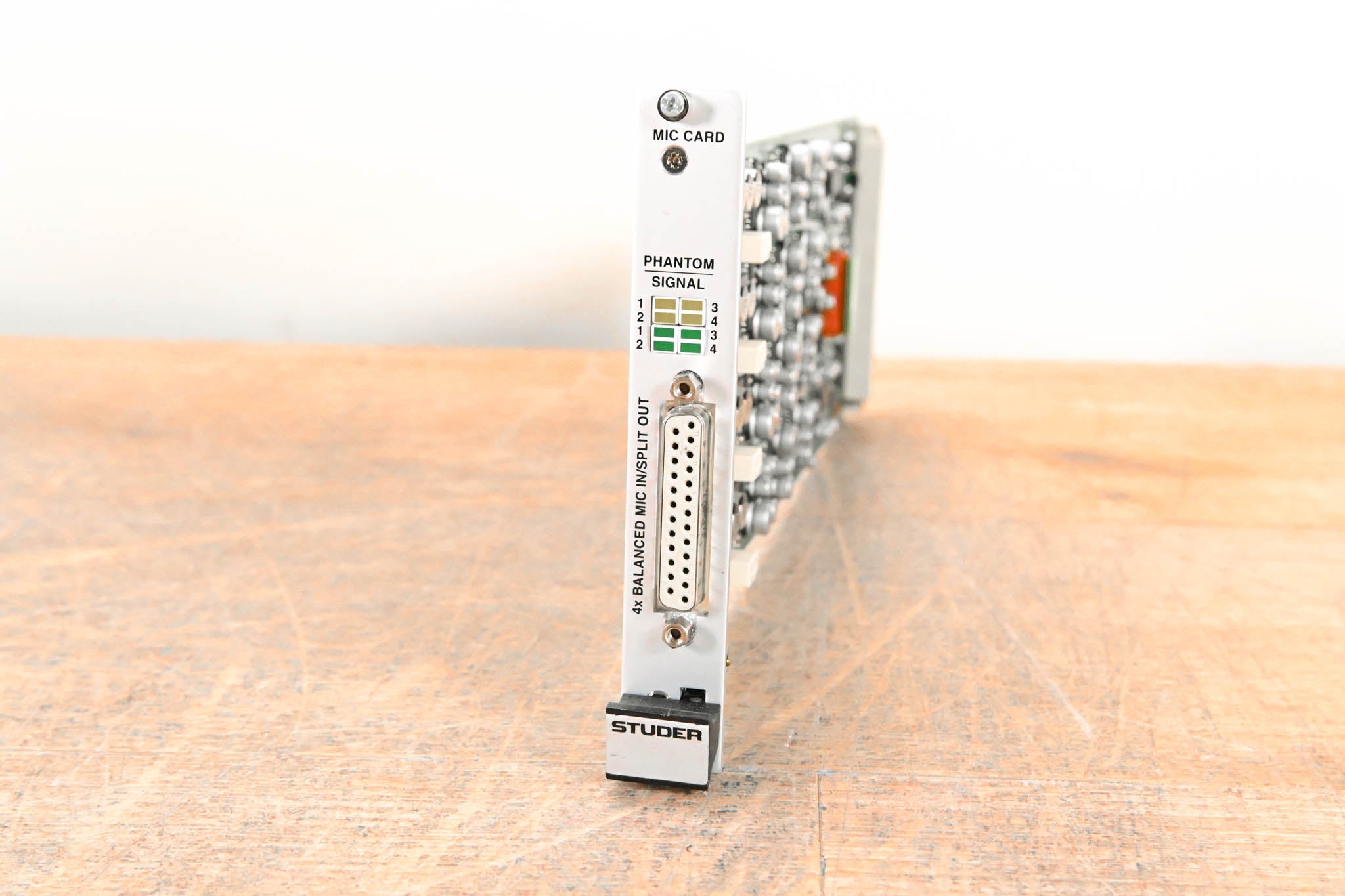 Studer Mic/Line In Card for D21m Modular I/O System