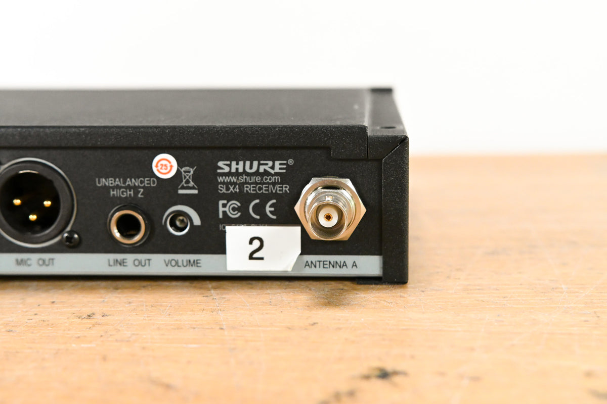Shure SLX14 Bodypack Wireless System - J3 Band (NO POWER SUPPLY)