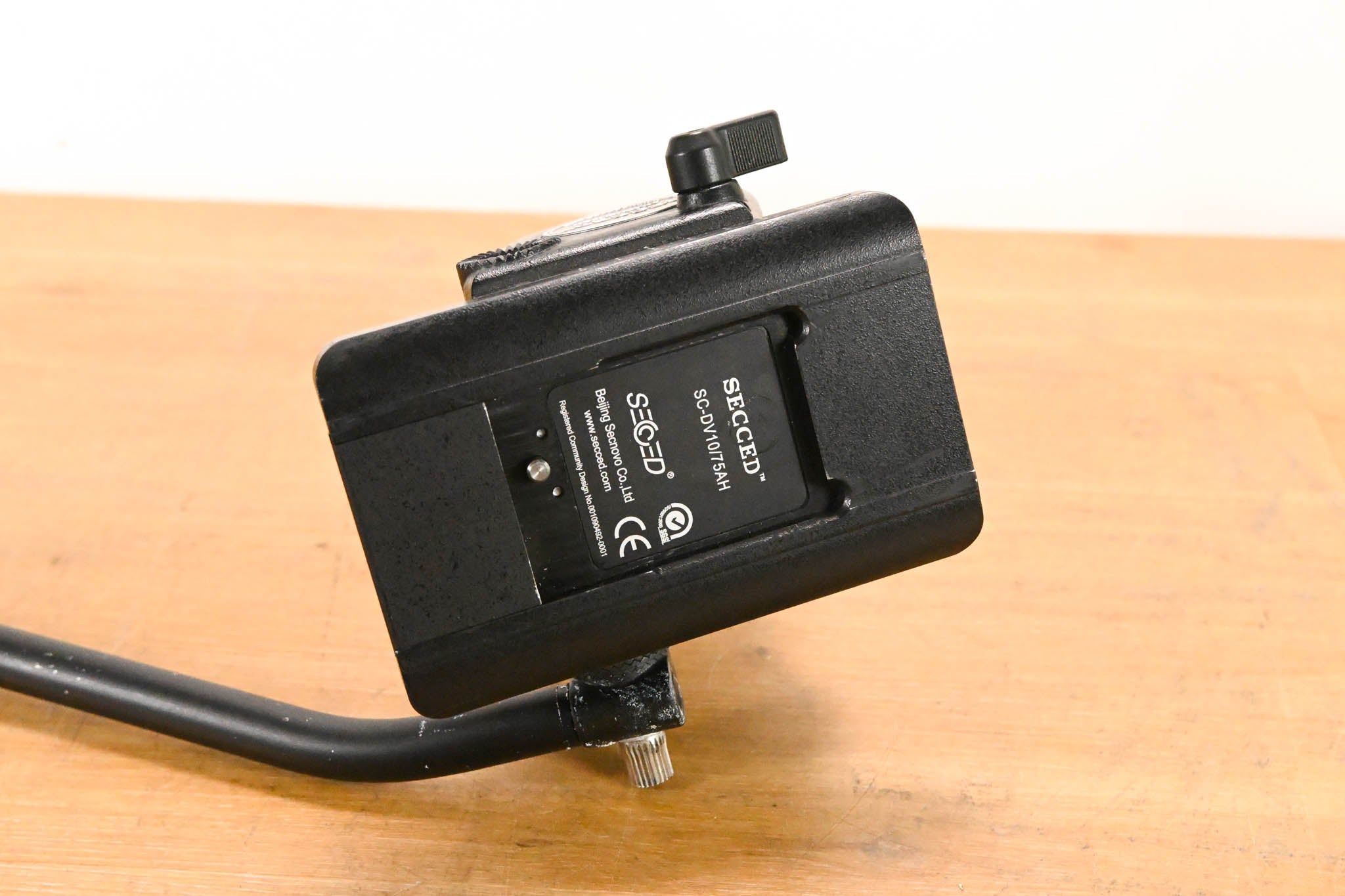 Secced SC-DV10/75AH 75mm Fluid Video Head w/ Pan Bar