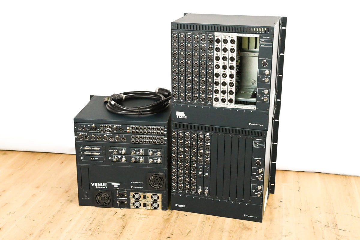 Digidesign VENUE D-Show Console w/ Side Car, FOH Rack & 2 Stage Racks