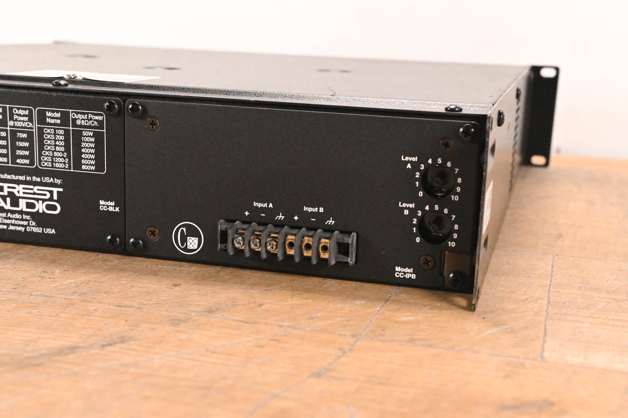 Crest Audio CKV400 2-Channel Professional Power Amplifier