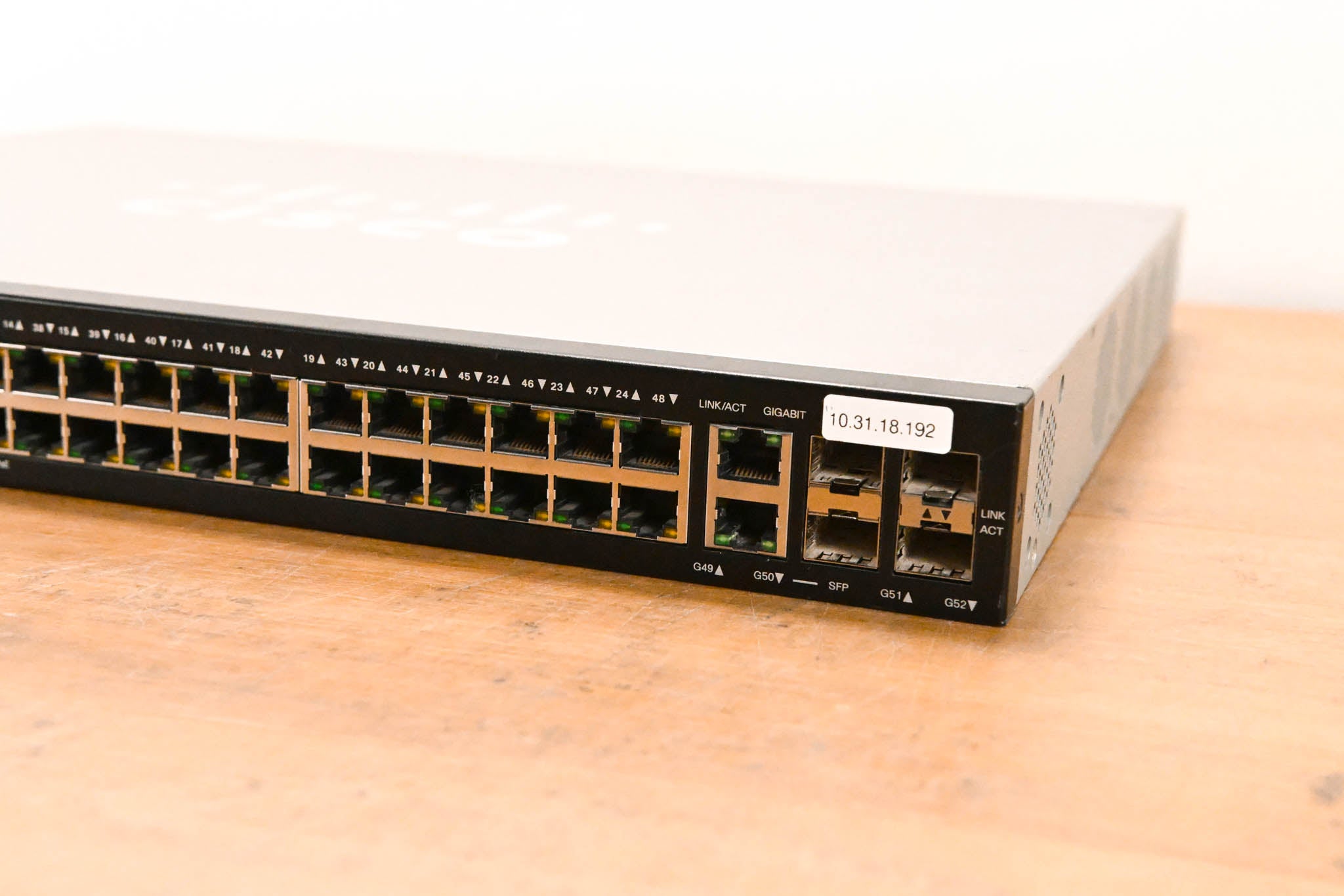 Cisco SG350-52MP 52-Port Gigabit PoE Managed Switch