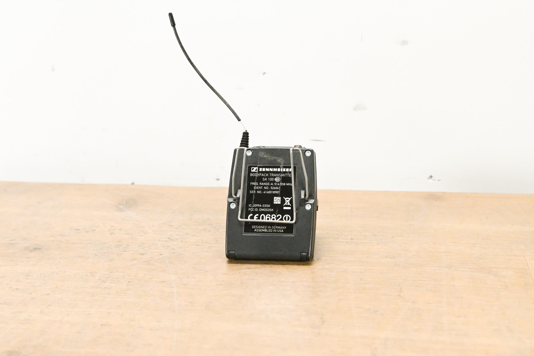 Sennheiser ew 100 G3 Bodypack Wireless System - A Range NO POWER SUPPLY
