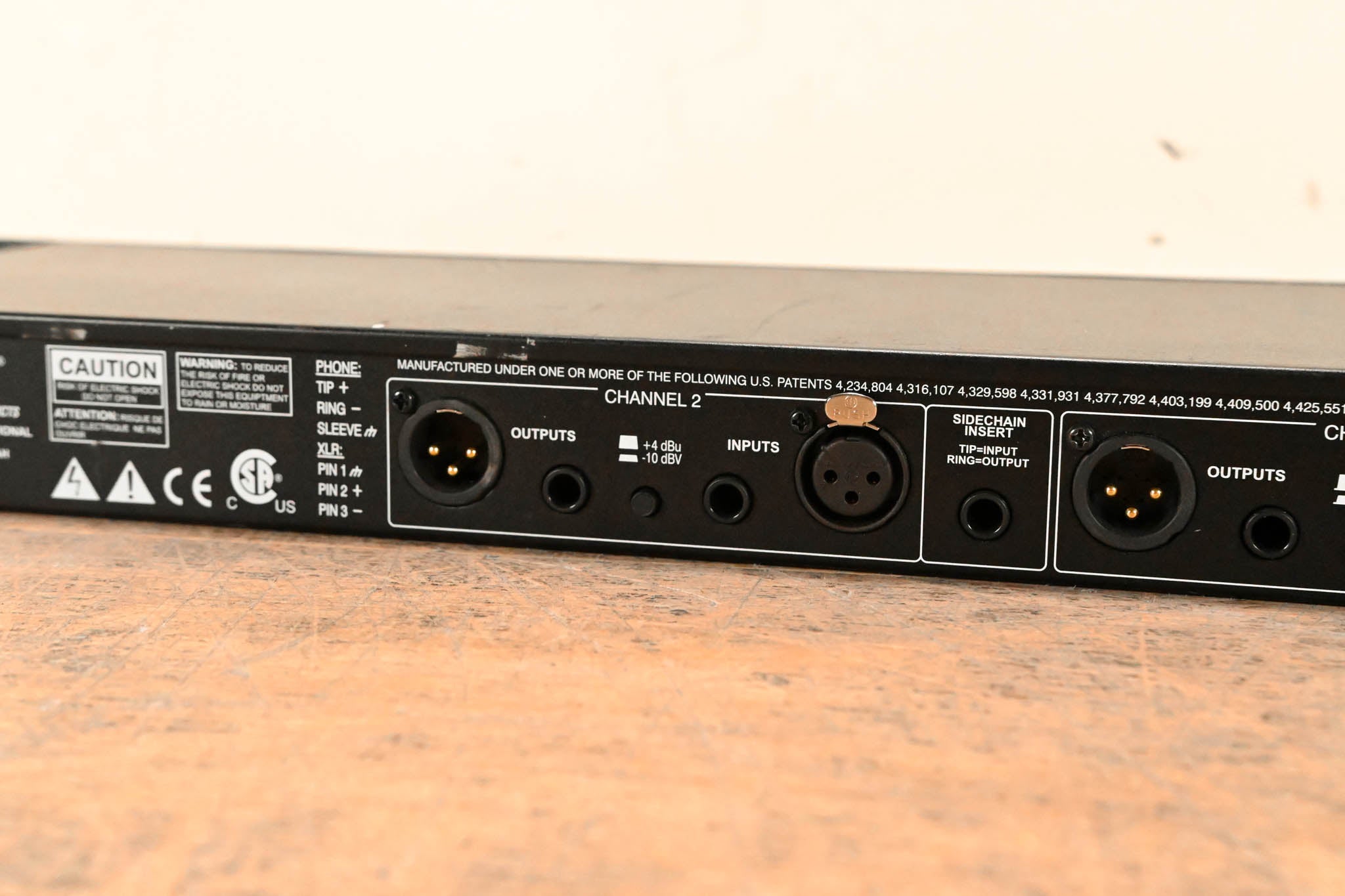 dbx 266XL 2-Channel Compressor/Gate