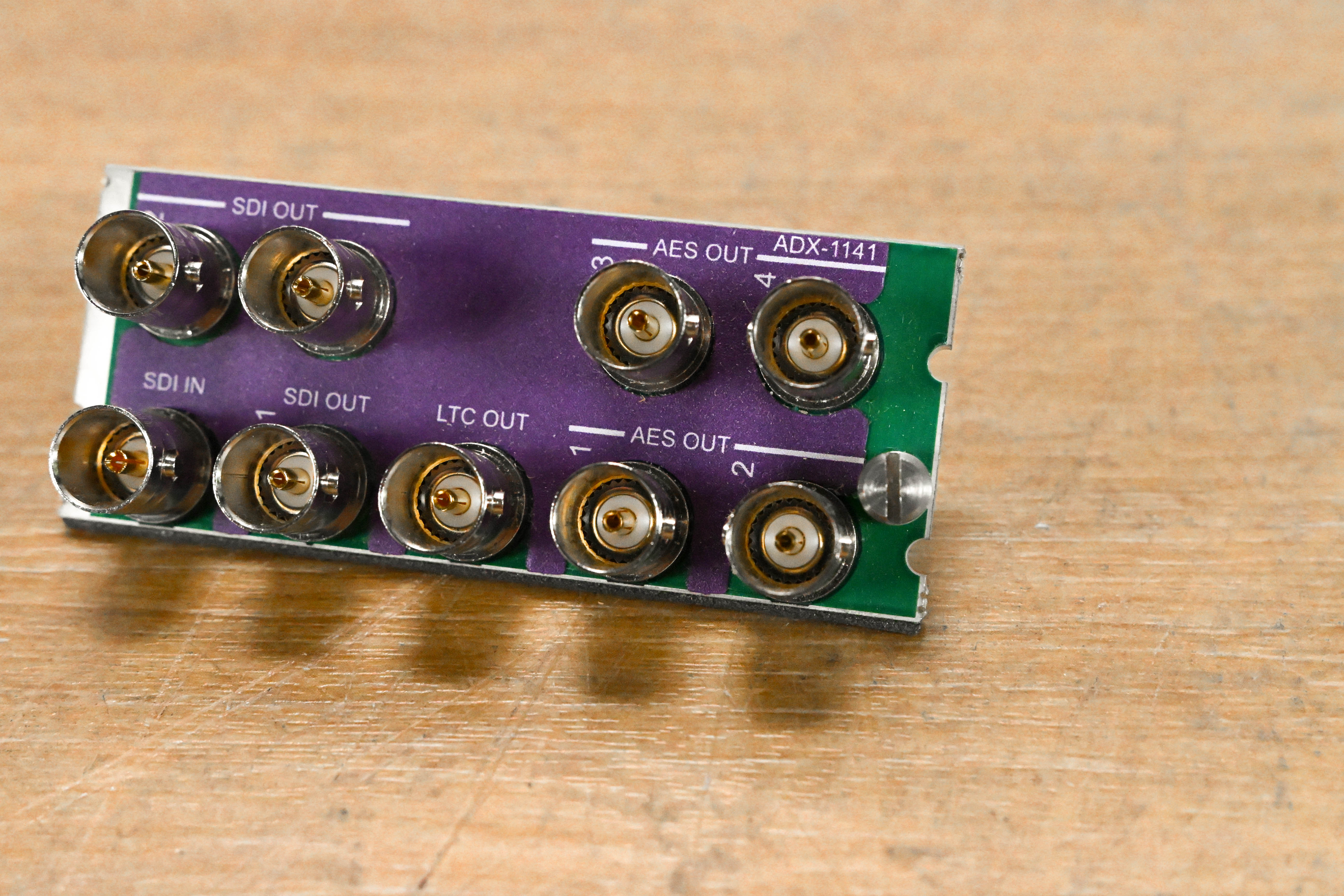 Miranda ADX-1141 Rear I/O Module for Densité Frame