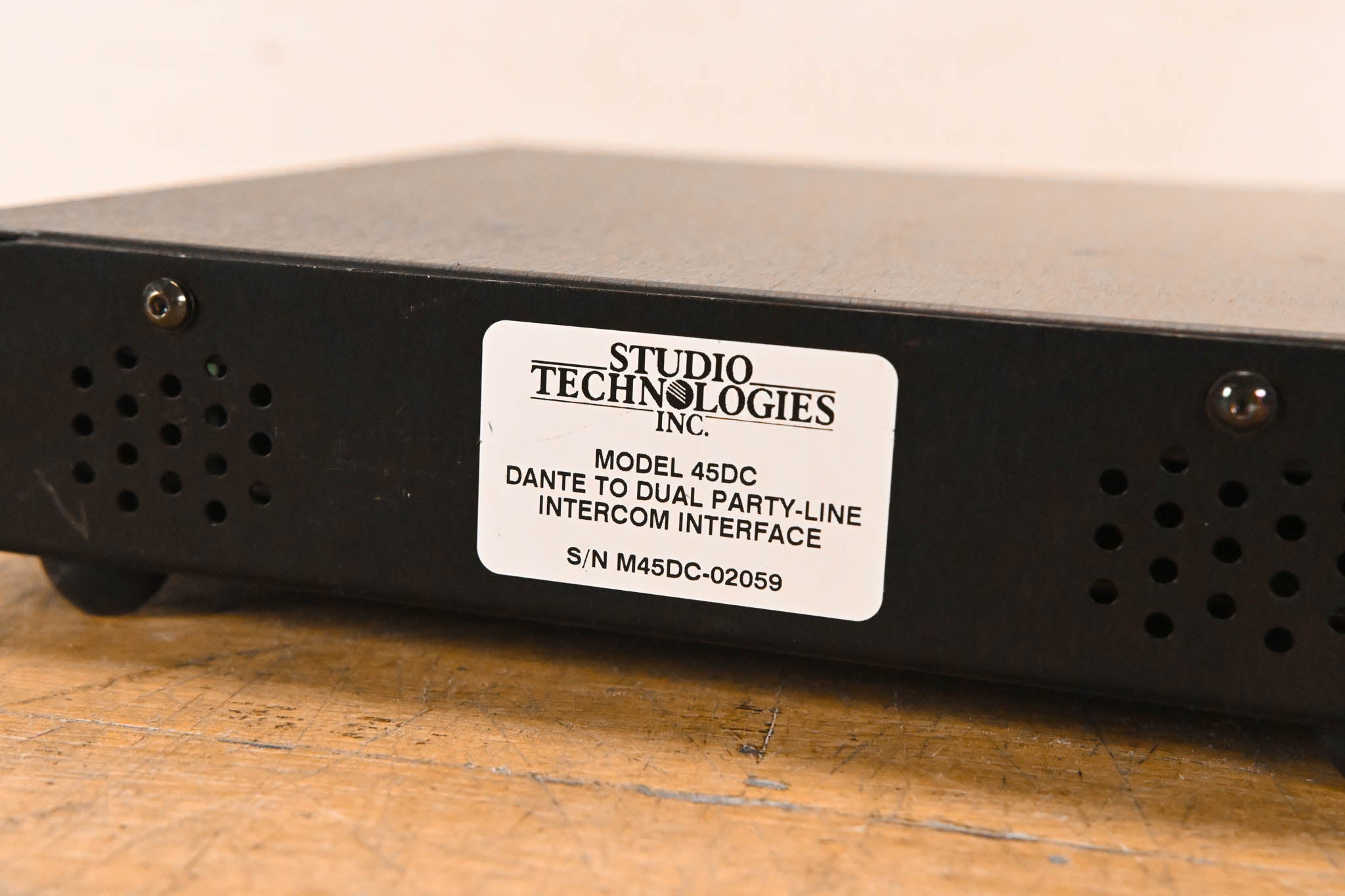 Studio Technologies 45DC Dante Intercom Interface (NO PSU)
