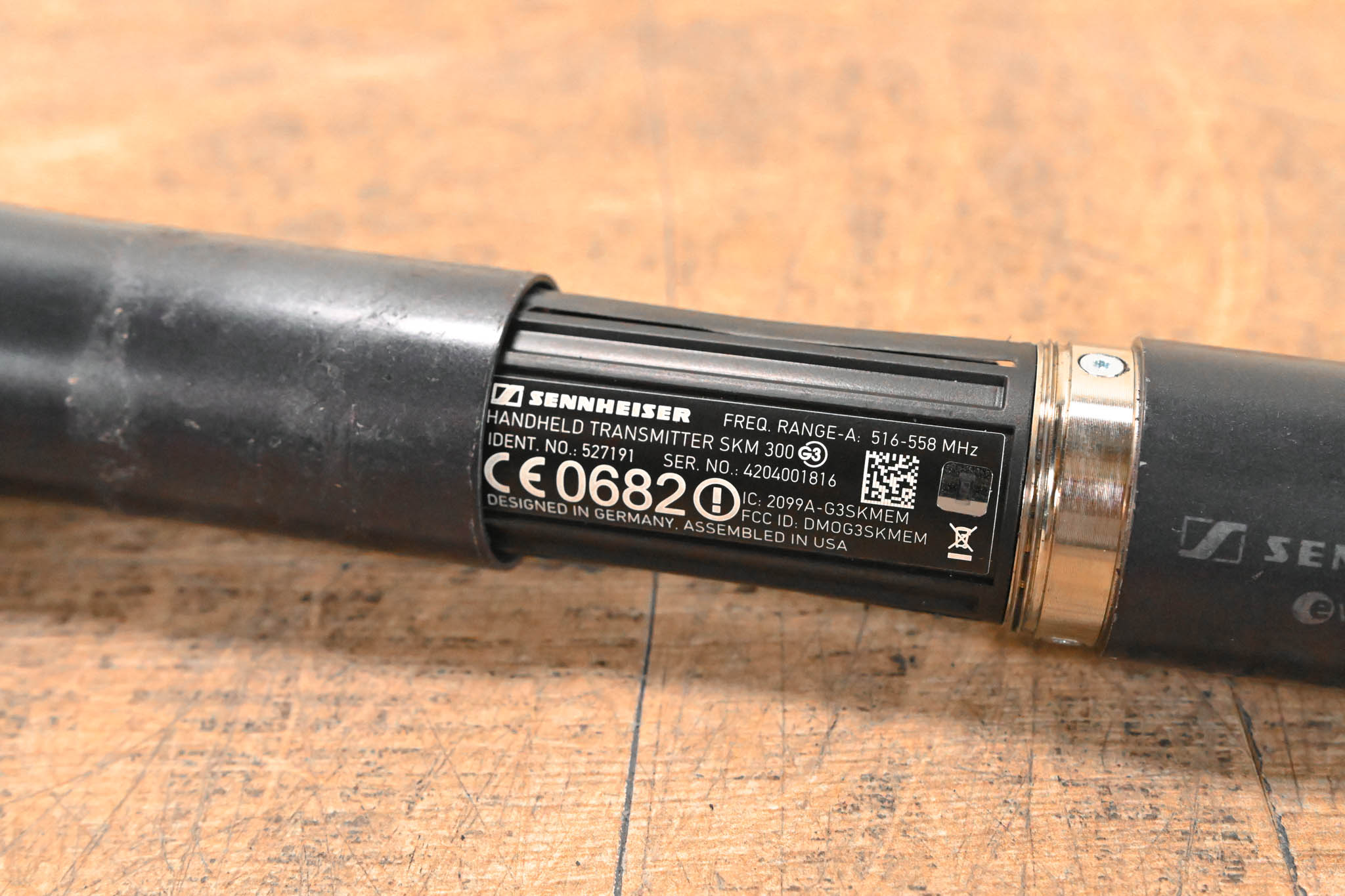 Sennheiser ew 300 G3 Handheld Wireless System - A Range NO POWER SUPPLY