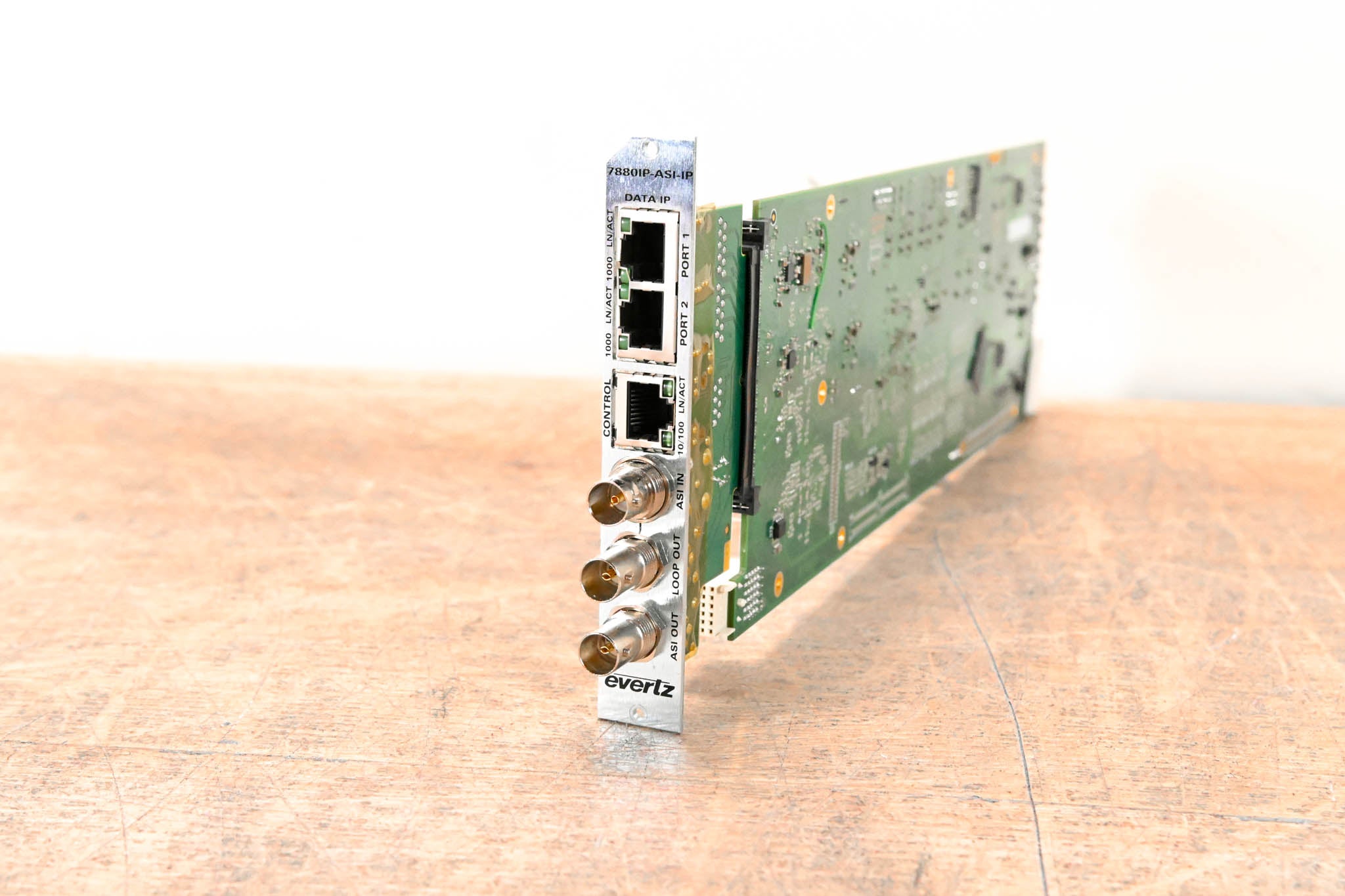 Evertz 7880IP-ASI-IP ASI/SDI IP Encapsulator for 7700/7800 Multiframe