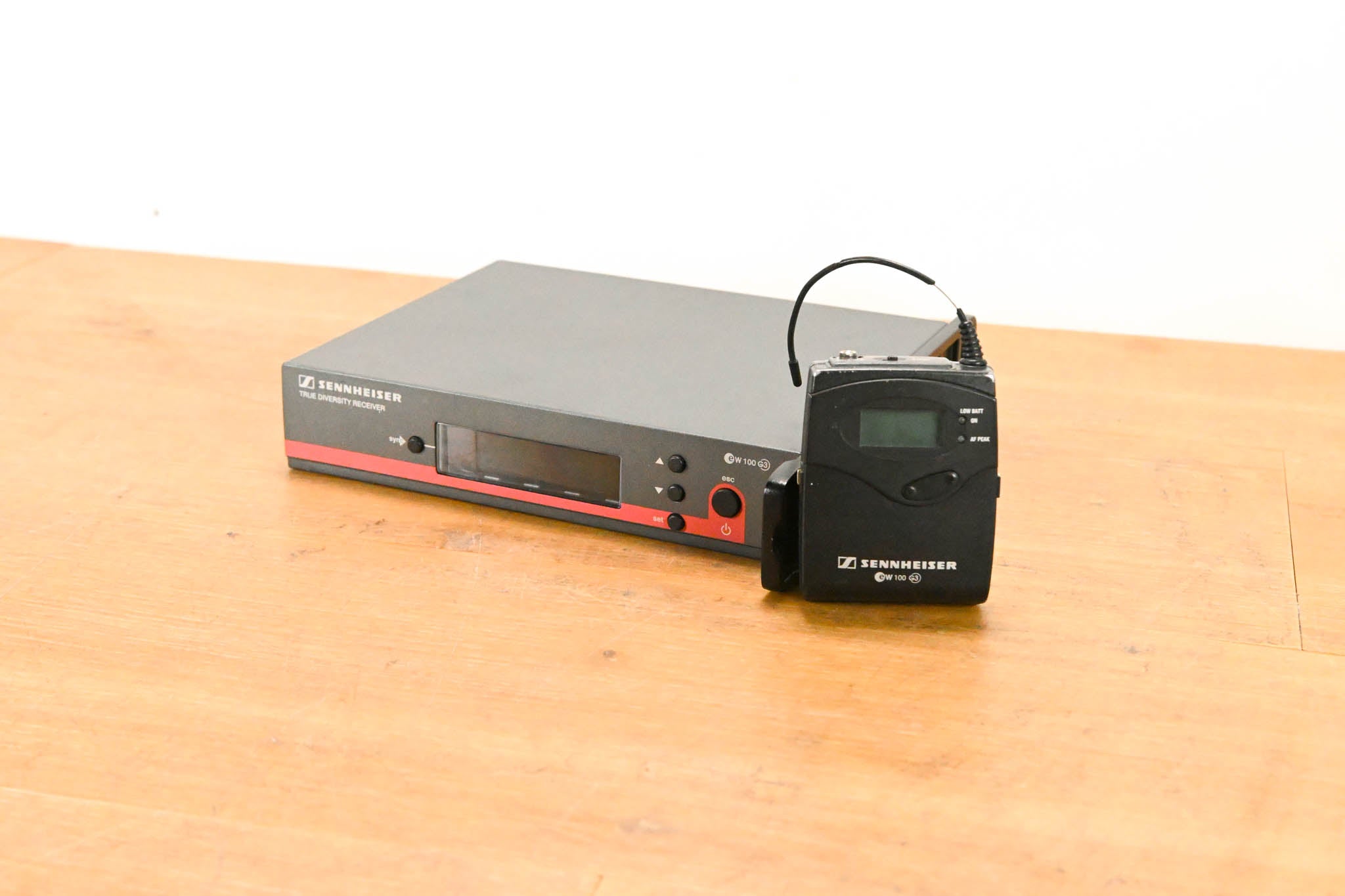 Sennheiser ew 100 G3 Bodypack Wireless System - A Range NO POWER SUPPLY
