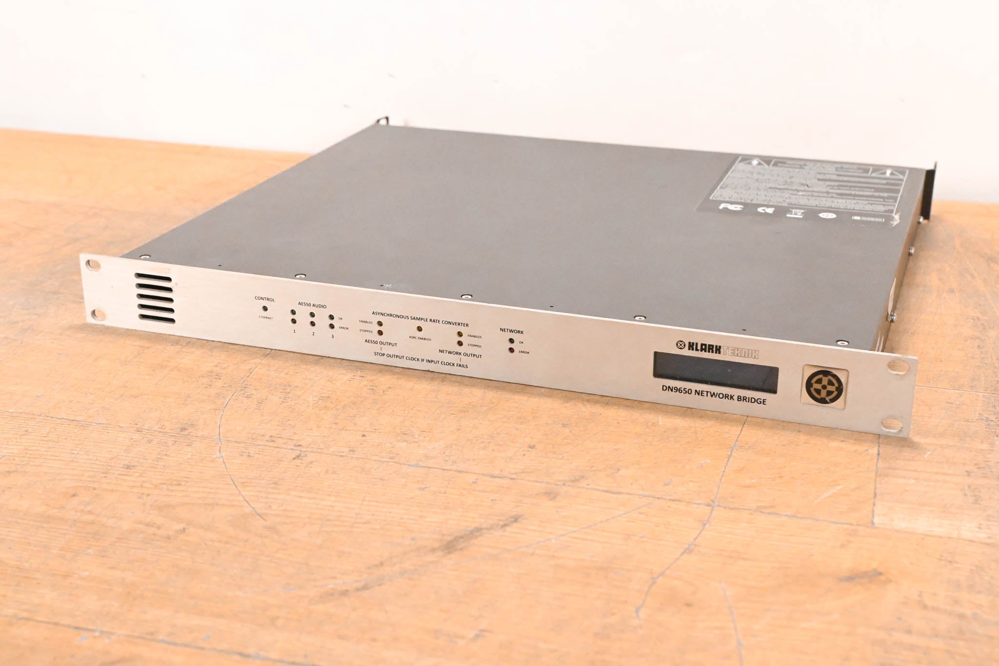Klark Teknik DN9650 Digital Audio Network Bridge