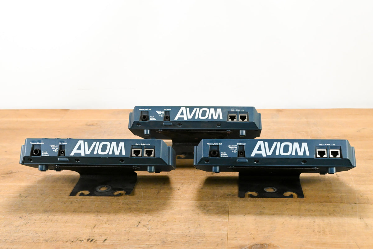Aviom A-16II Personal Mixer (Pack of 3)