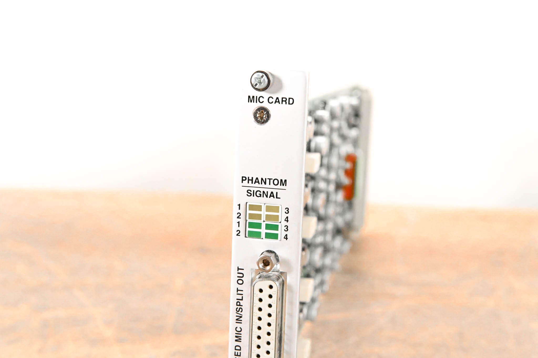 Studer Mic/Line In Card for D21m Modular I/O System