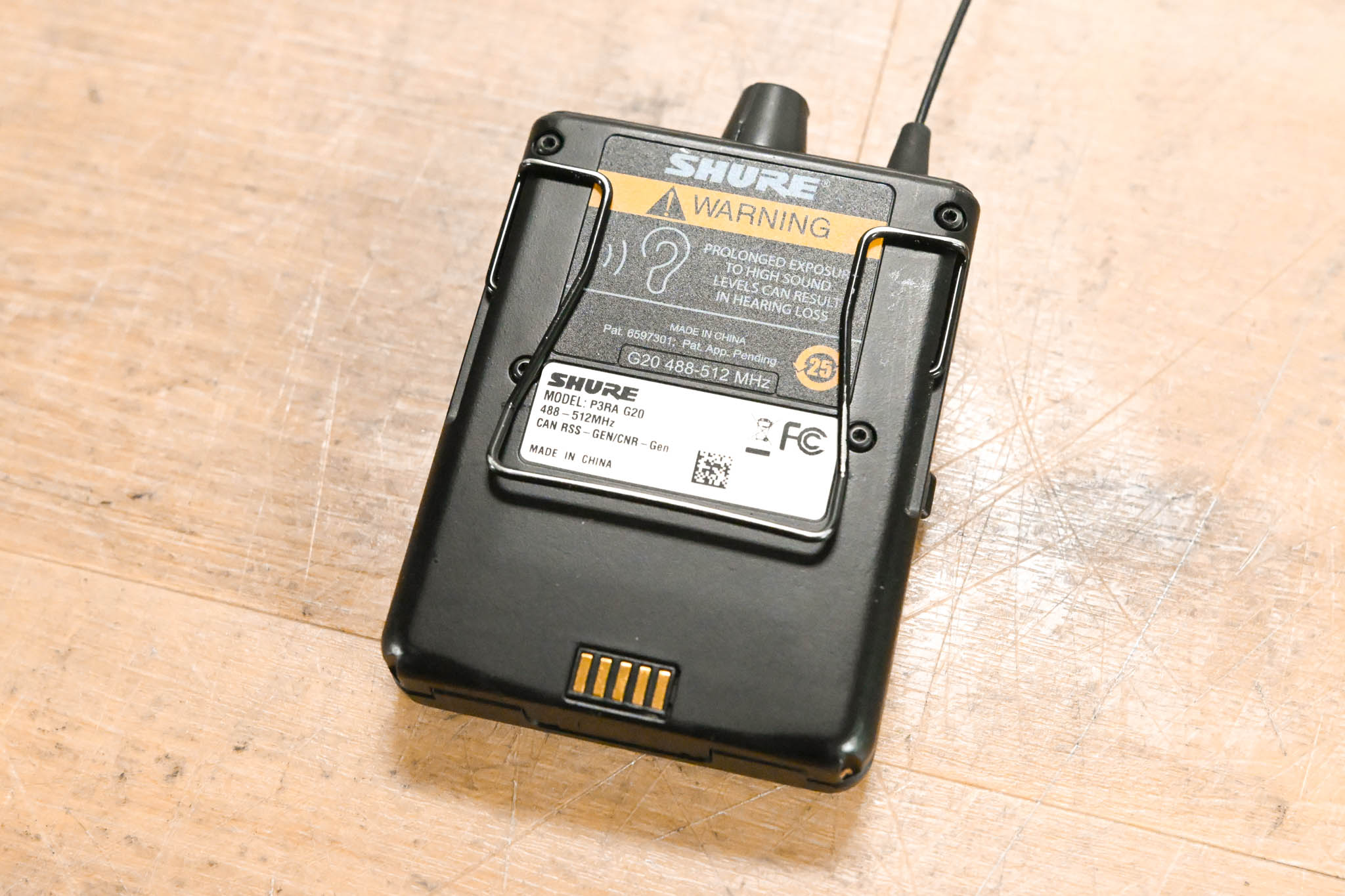 Shure PSM 300 Wireless IEM System G20 Range: 488-512 MHz (NO PSU)