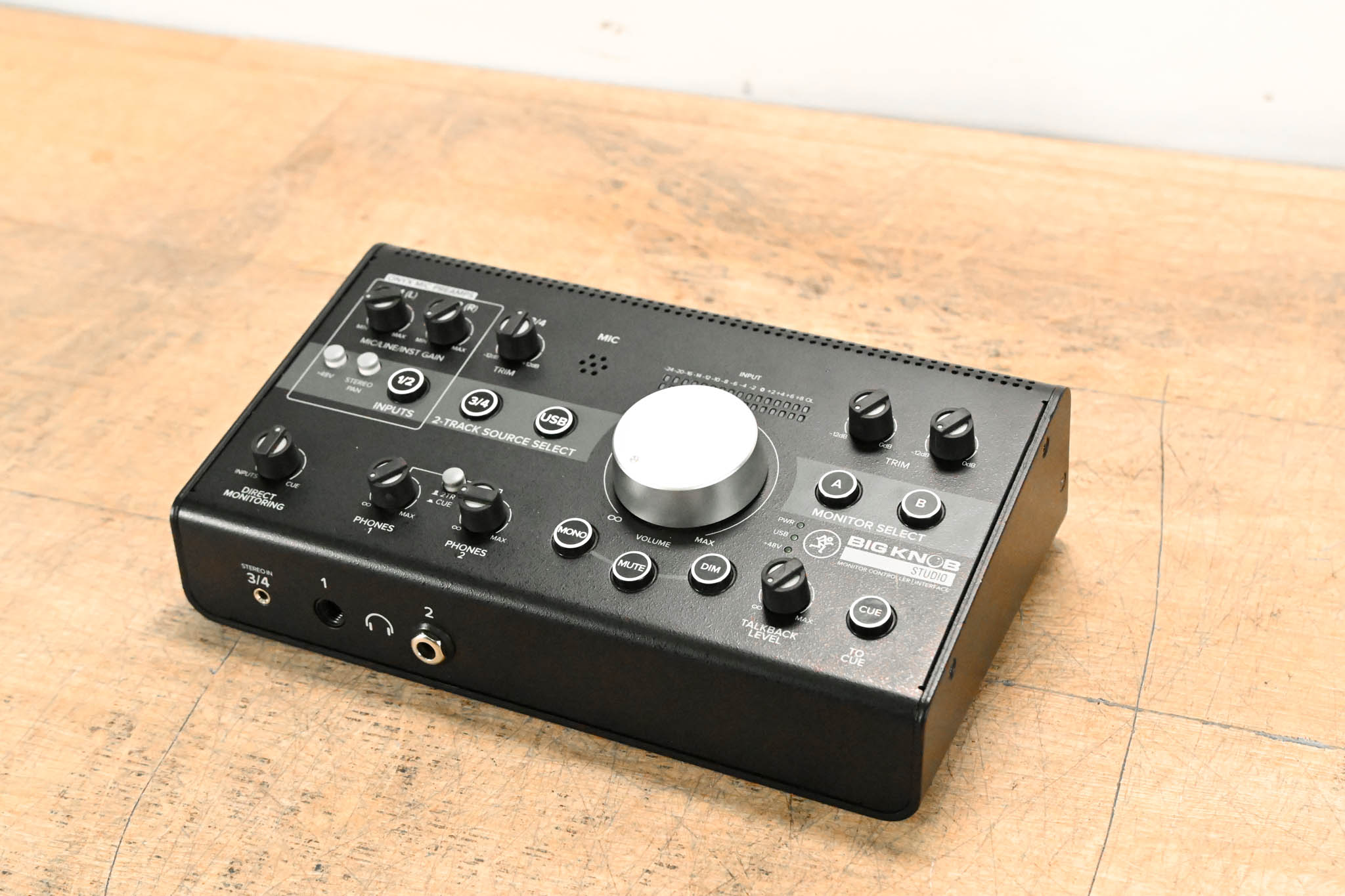Mackie Big Knob Studio Monitor Controller & Interface (NO POWER SUPPLY)