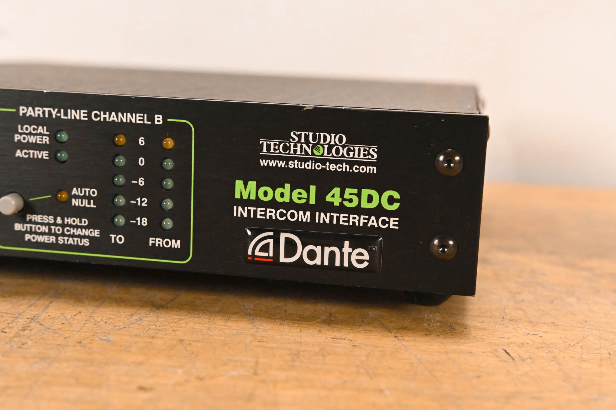 Studio Technologies 45DC Dante Intercom Interface (NO PSU)