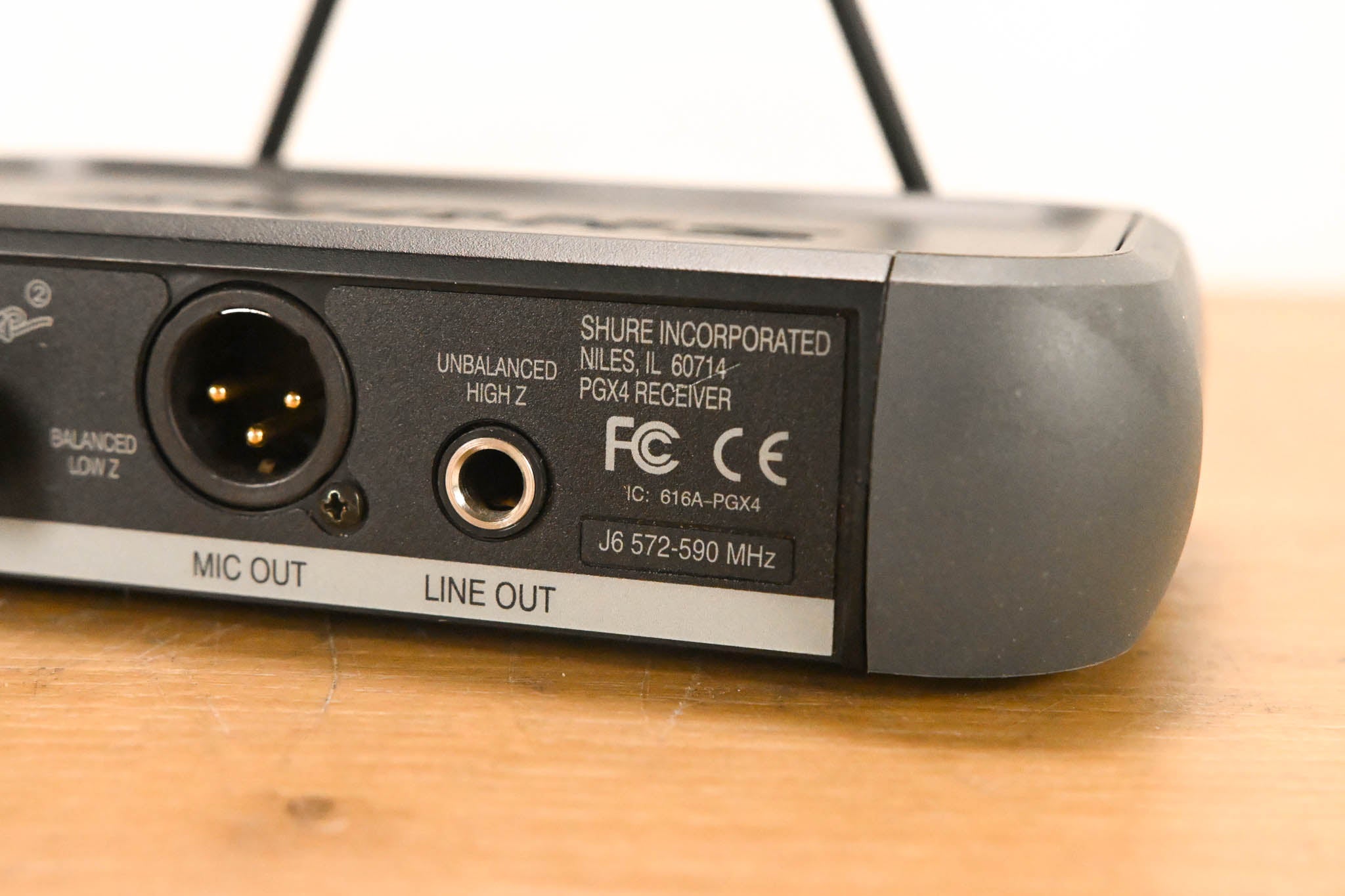 Shure PGX14 Wireless Beltpack System J6 Band - 572-590 MHz (NO PSU)
