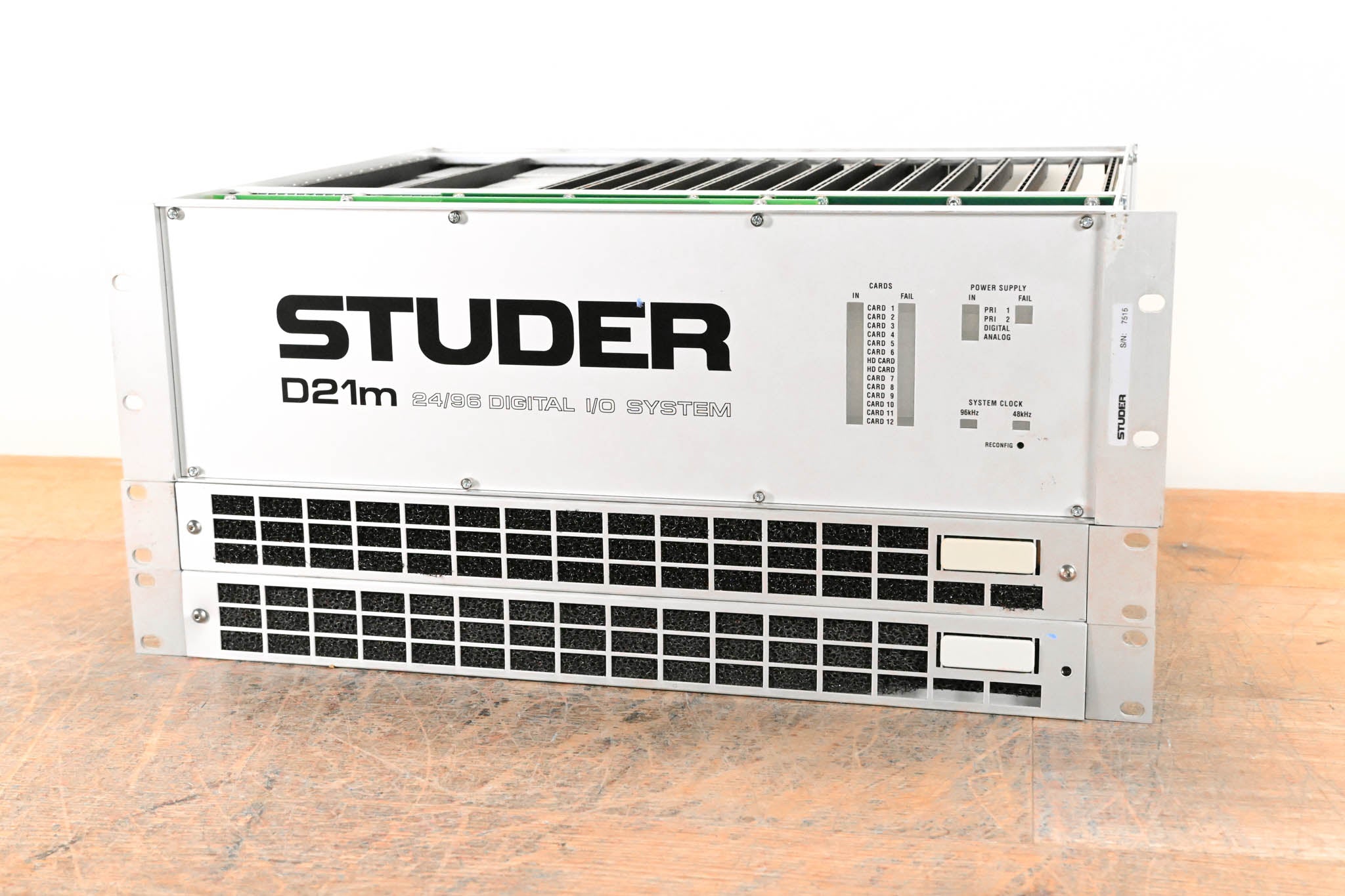 Studer D21m I/O System with Madi HD Link Card, Fan Unit, & Filter Unit