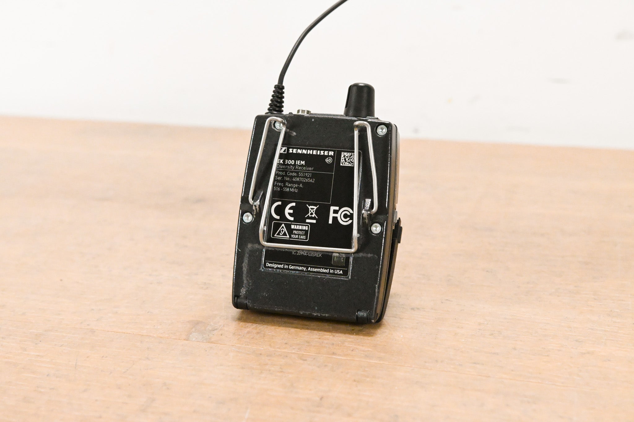 Sennheiser ew 300 IEM G3 Wireless IEM System - A Range NO POWER SUPPLY