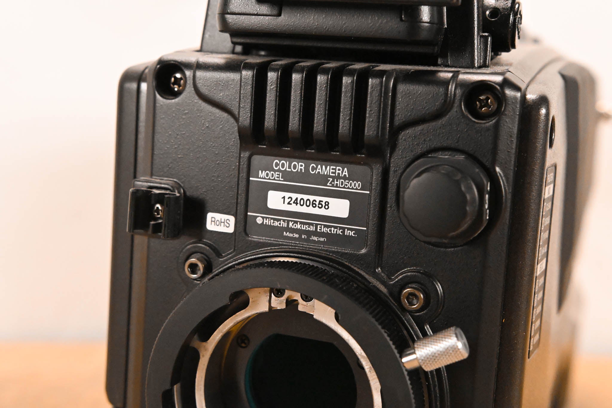 Hitachi Z-HD5000 HDTV Camera with CA-HF1000 Camera Adaptor