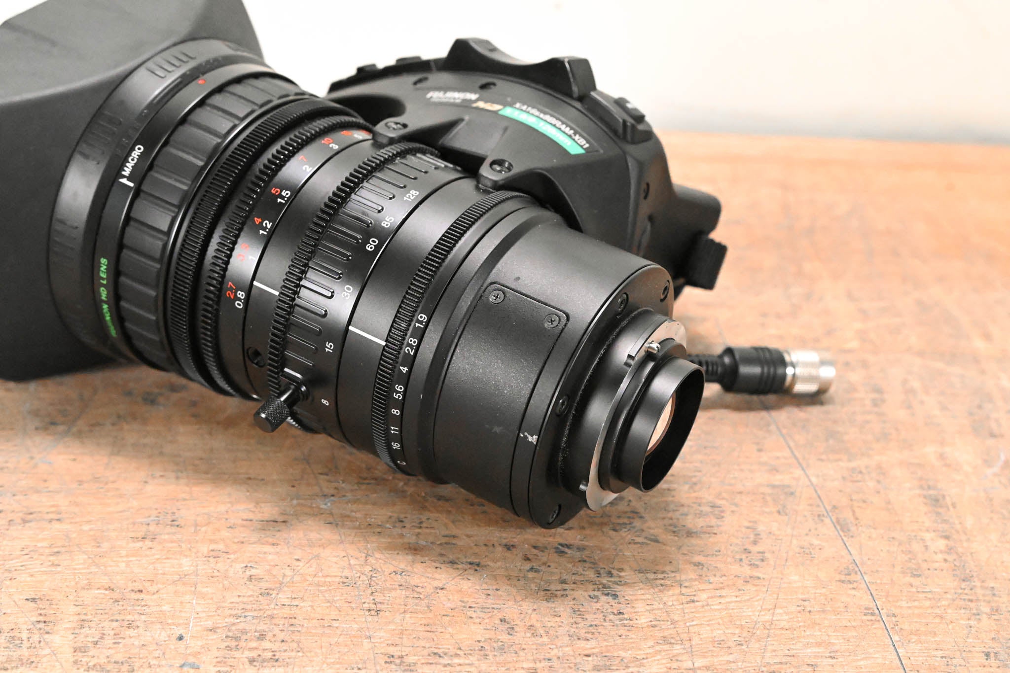 Fujinon XA16sx8BRAM-XB1 2/3" 8.0-128mm Quick Zoom ENG HD Lens